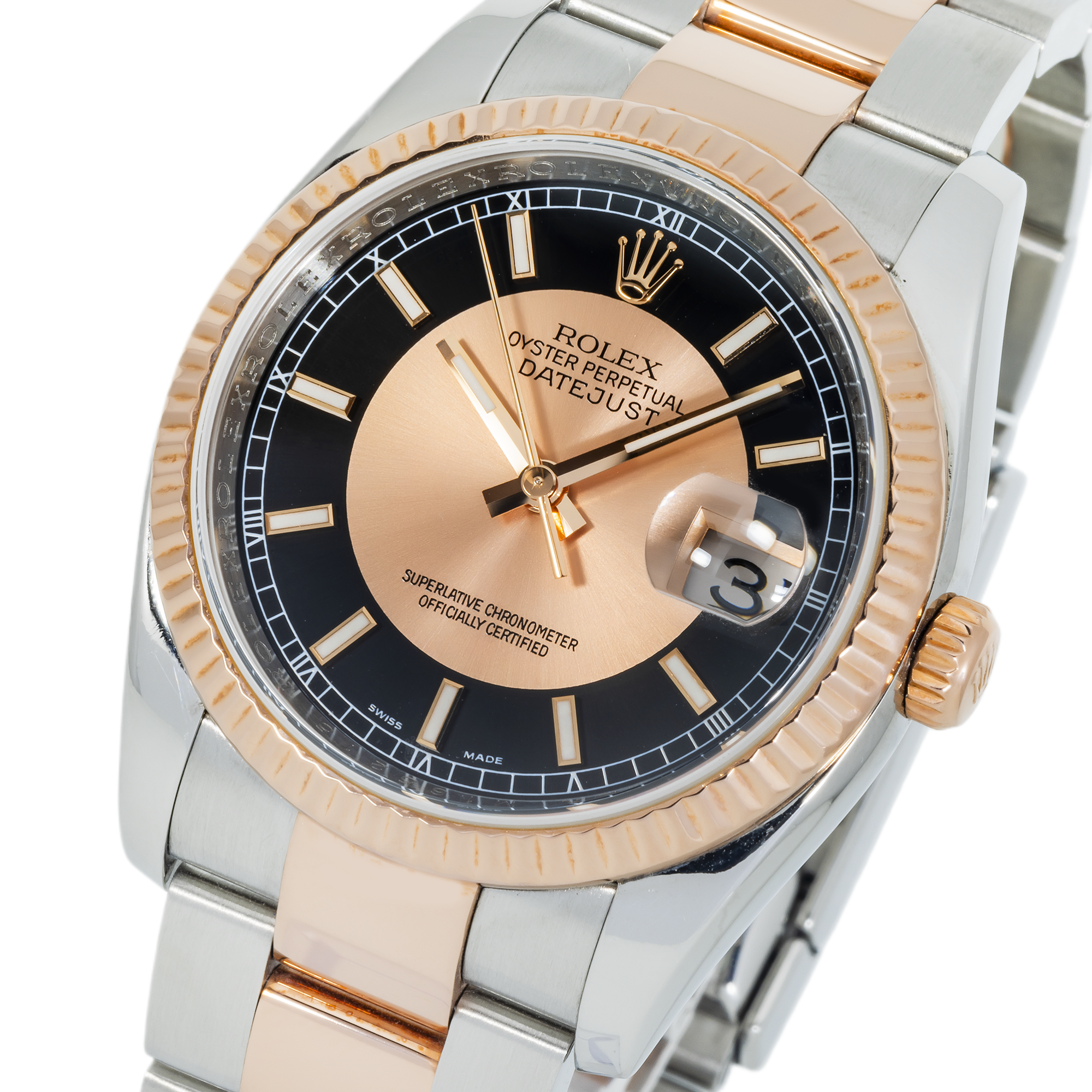 Rolex Datejust 116231 – 36mm Two-Tone Rose Gold & Stainless Steel