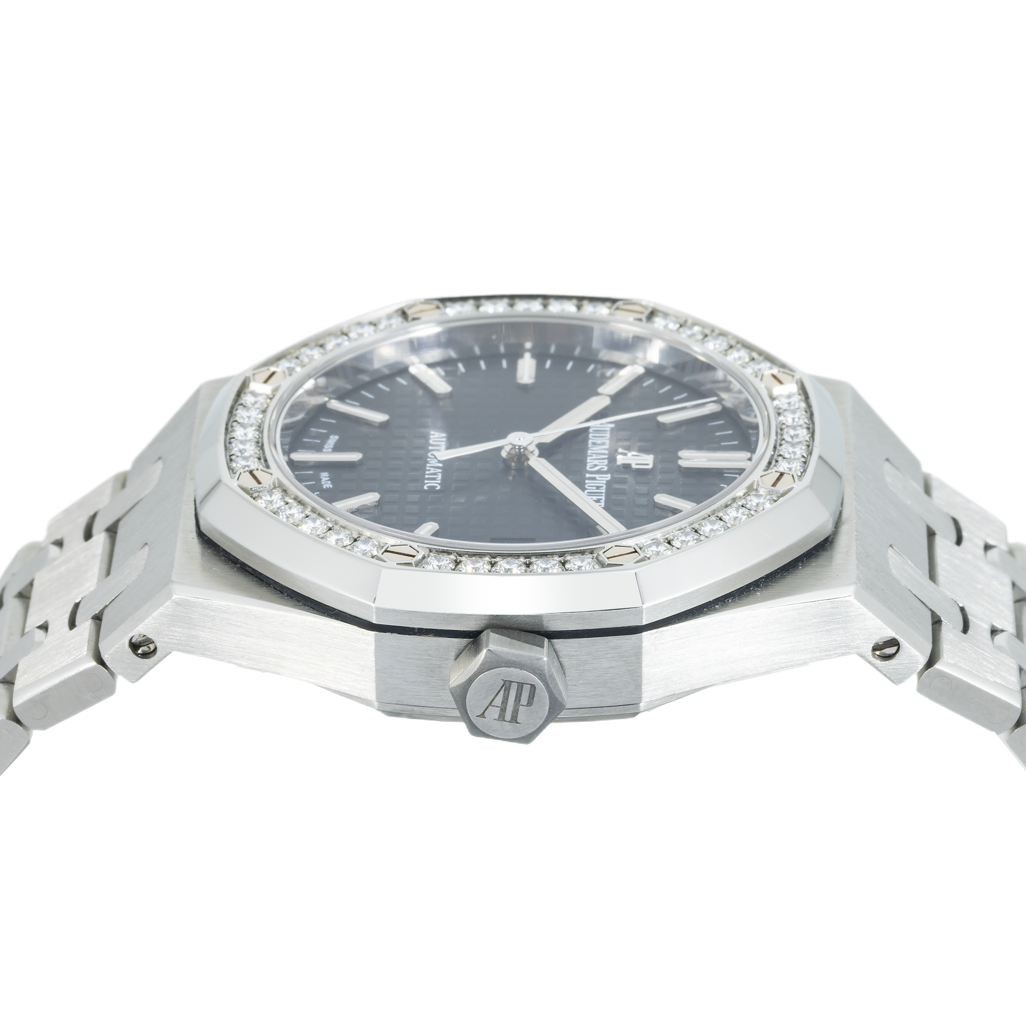 Audemars Piguet Royal Oak 15451ST – 37mm Stainless Steel Automatic Diamond Bezel
