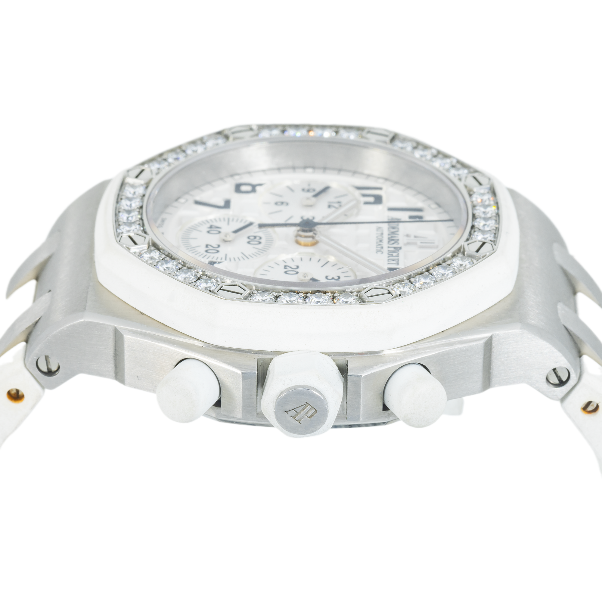 Audemars Piguet Royal Oak Offshore 26048SK.ZZ – Ladies 37mm Diamond Set Chronograph