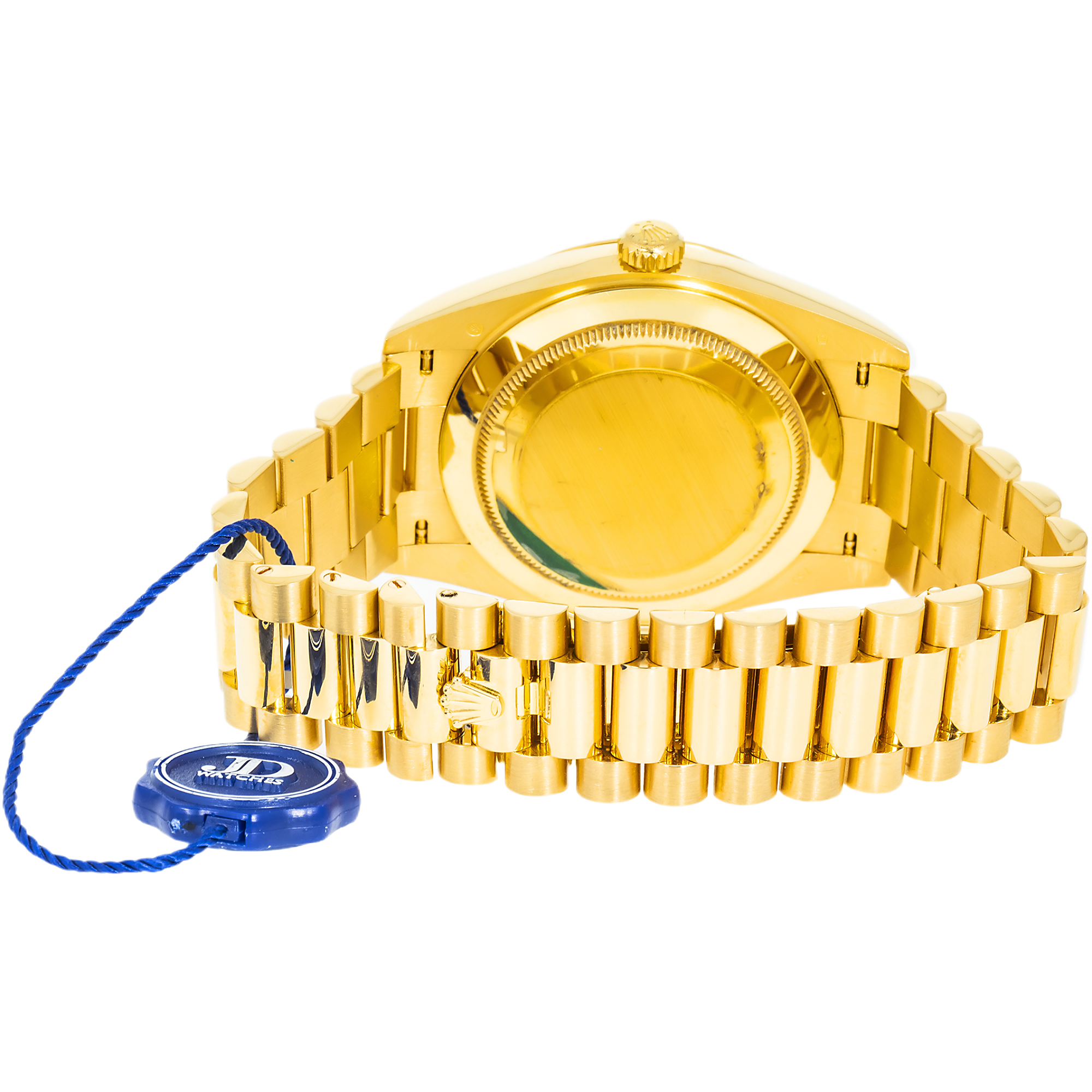 Rolex 18k Yellow Gold Day-Date 40mm, 228238 Black Dial and President Bracelet