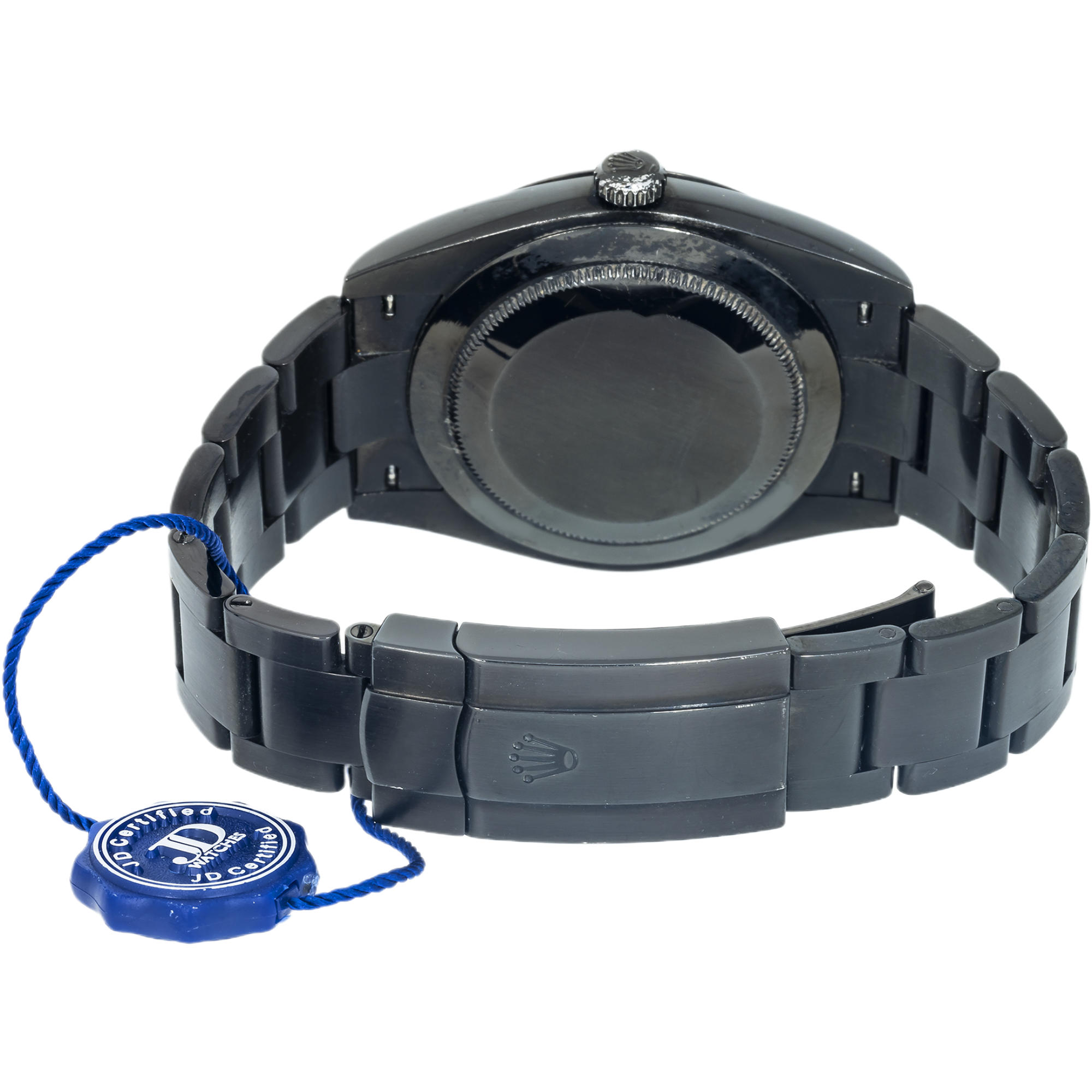 Rolex Stainless Steel Oyster Perpetual 41mm, 124300 Custom PVD Finish and Oyster Bracelet