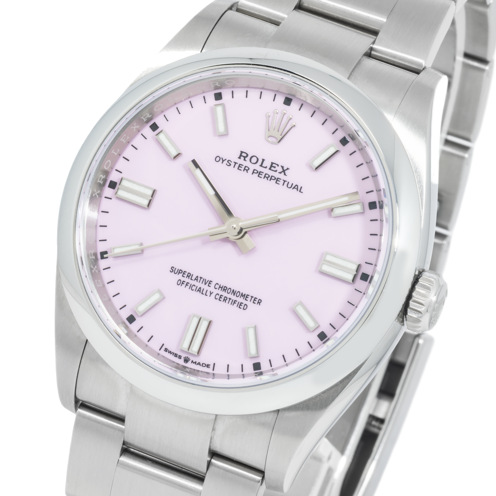 Rolex Oyster Perpetual 36mm – Pink Dial – Ref. 126000