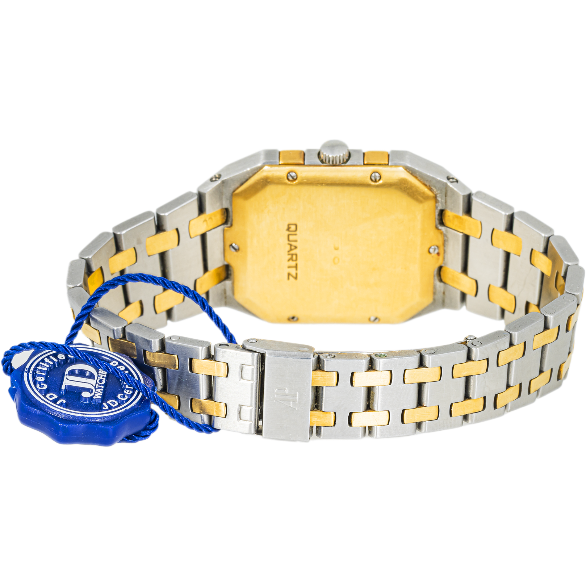 Audemars Piguet Two-Tone Quartz 6005SA Grey Tapisserie Dial Steel & Gold