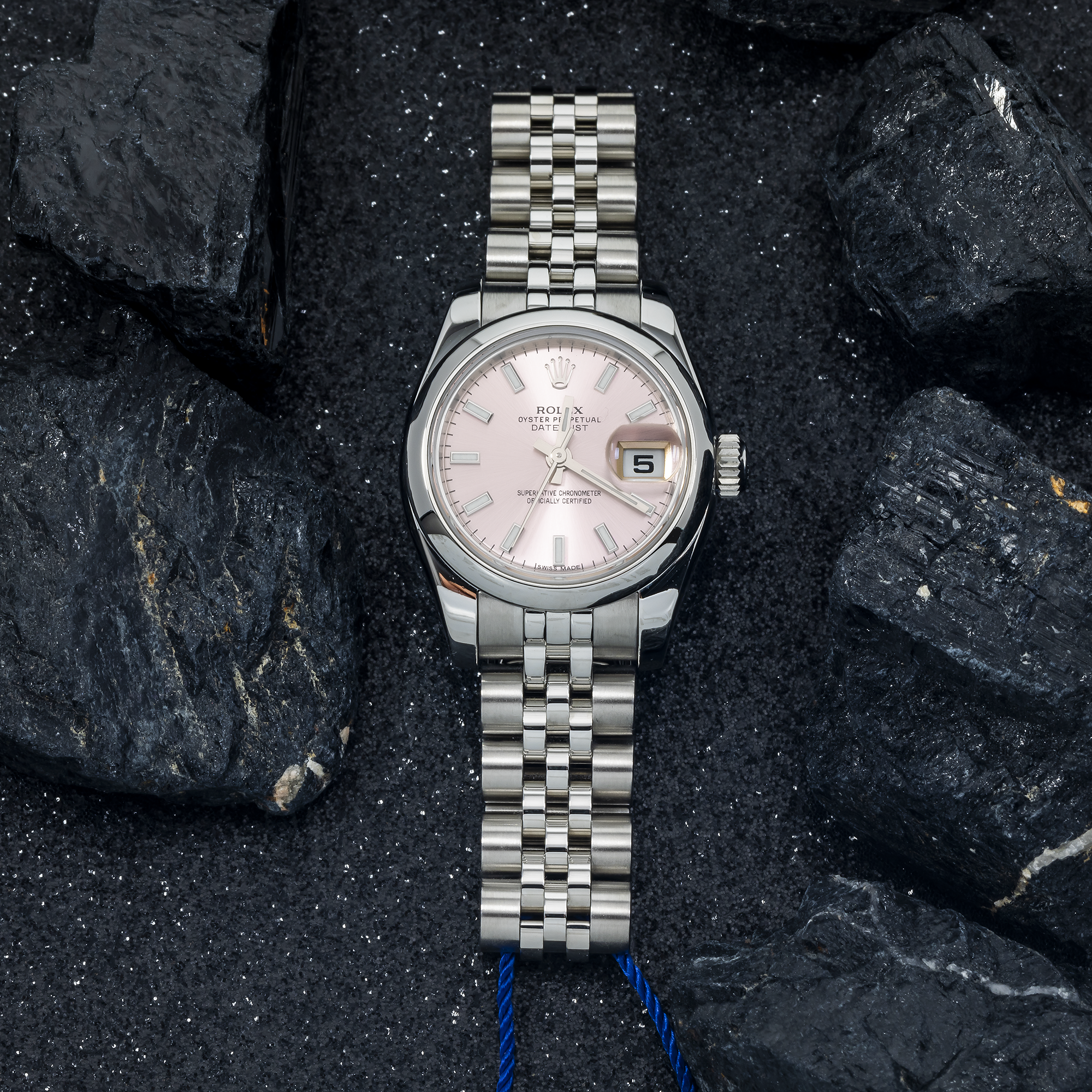 Rolex Datejust 26 mm 179160 – Stainless Steel Pink Dial with Oyster Bracelet