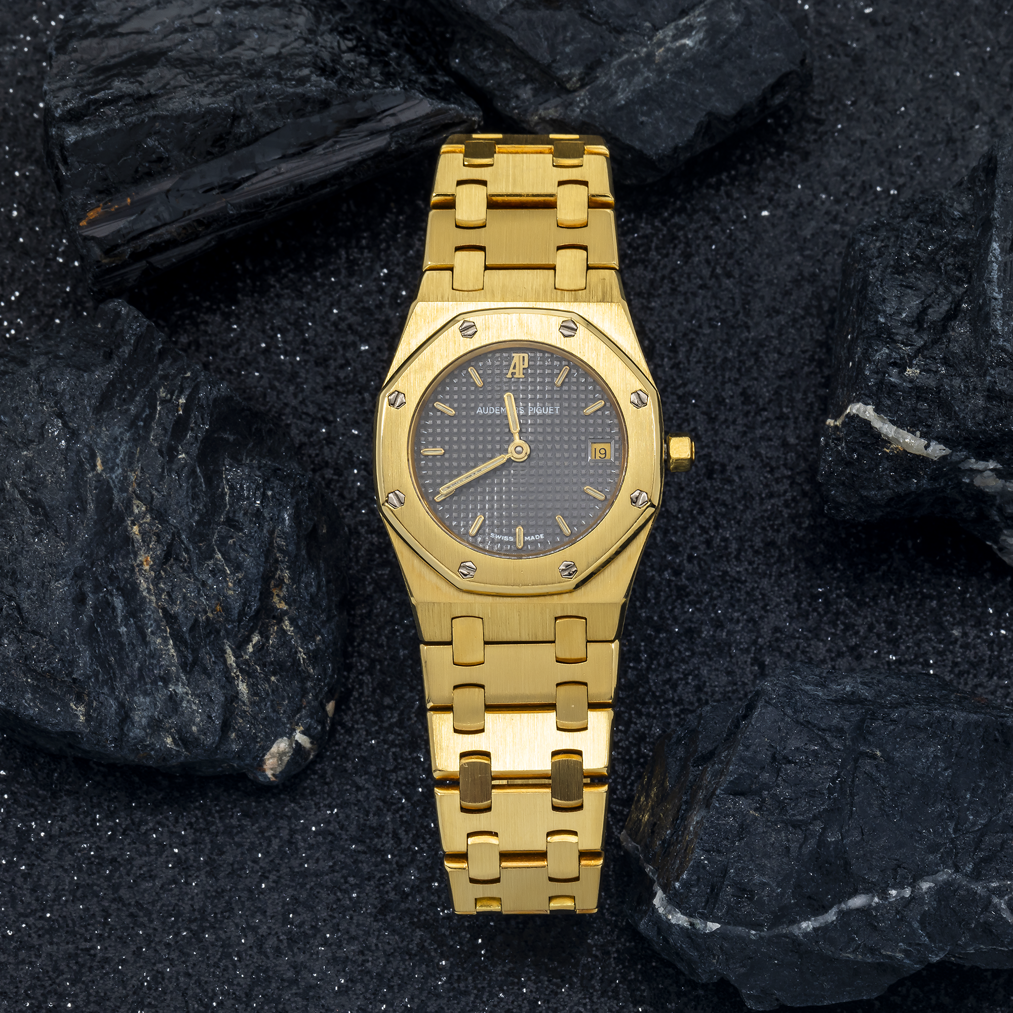 Audemars Piguet Royal Oak 6048BA 18K Yellow Gold Quartz