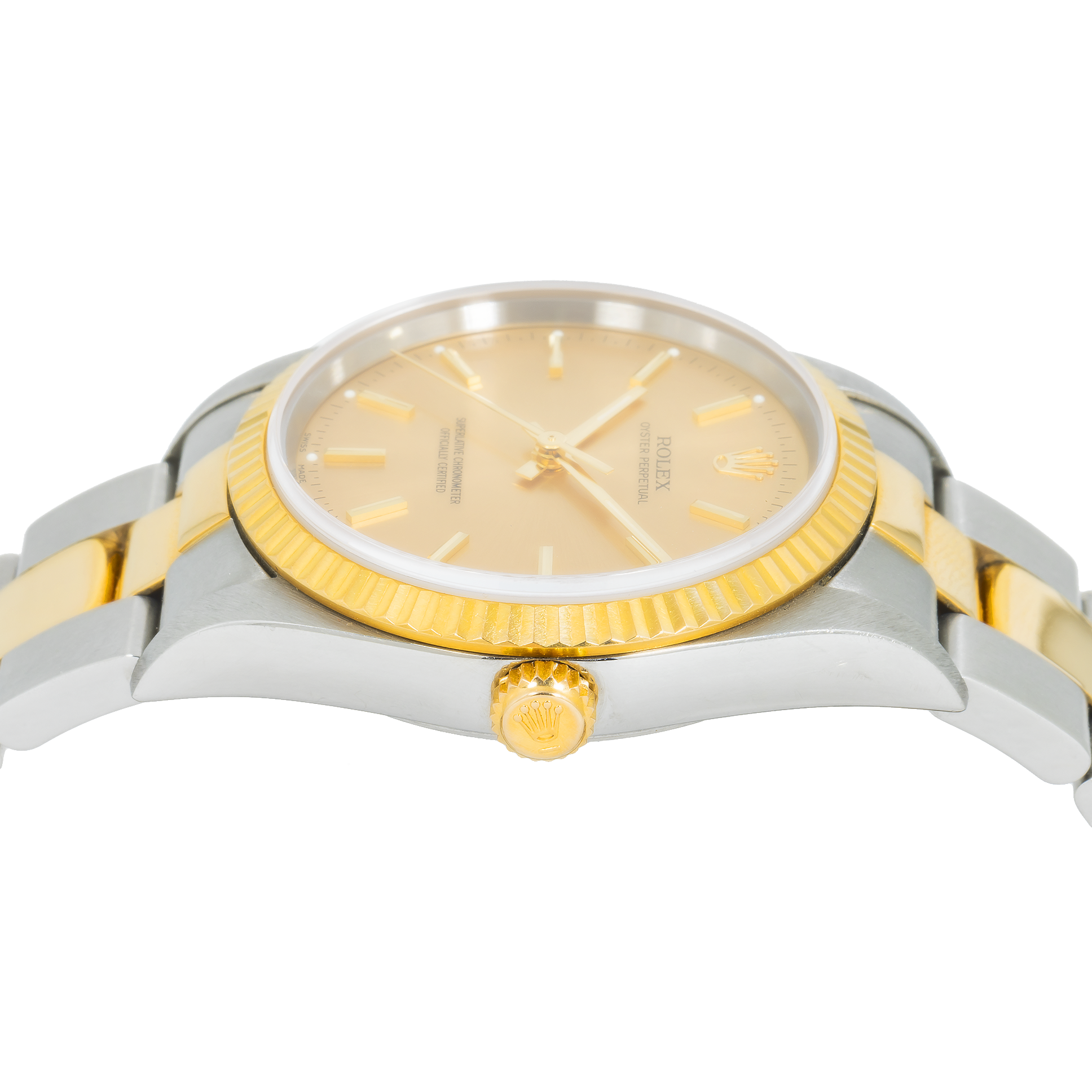 Rolex Datejust 14233 Two-Tone Stainless Steel & 18k Yellow Gold – 34mm Automatic Watch-Rolex-JD Watches NY