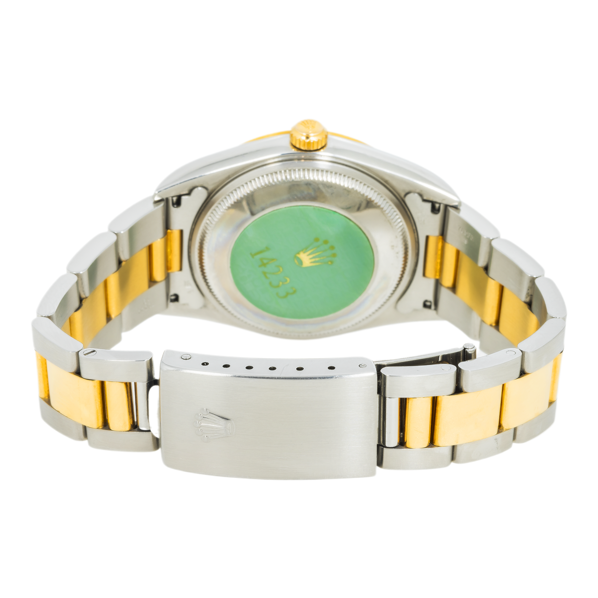 Rolex Datejust 14233 Two-Tone Stainless Steel & 18k Yellow Gold – 34mm Automatic Watch-Rolex-JD Watches NY