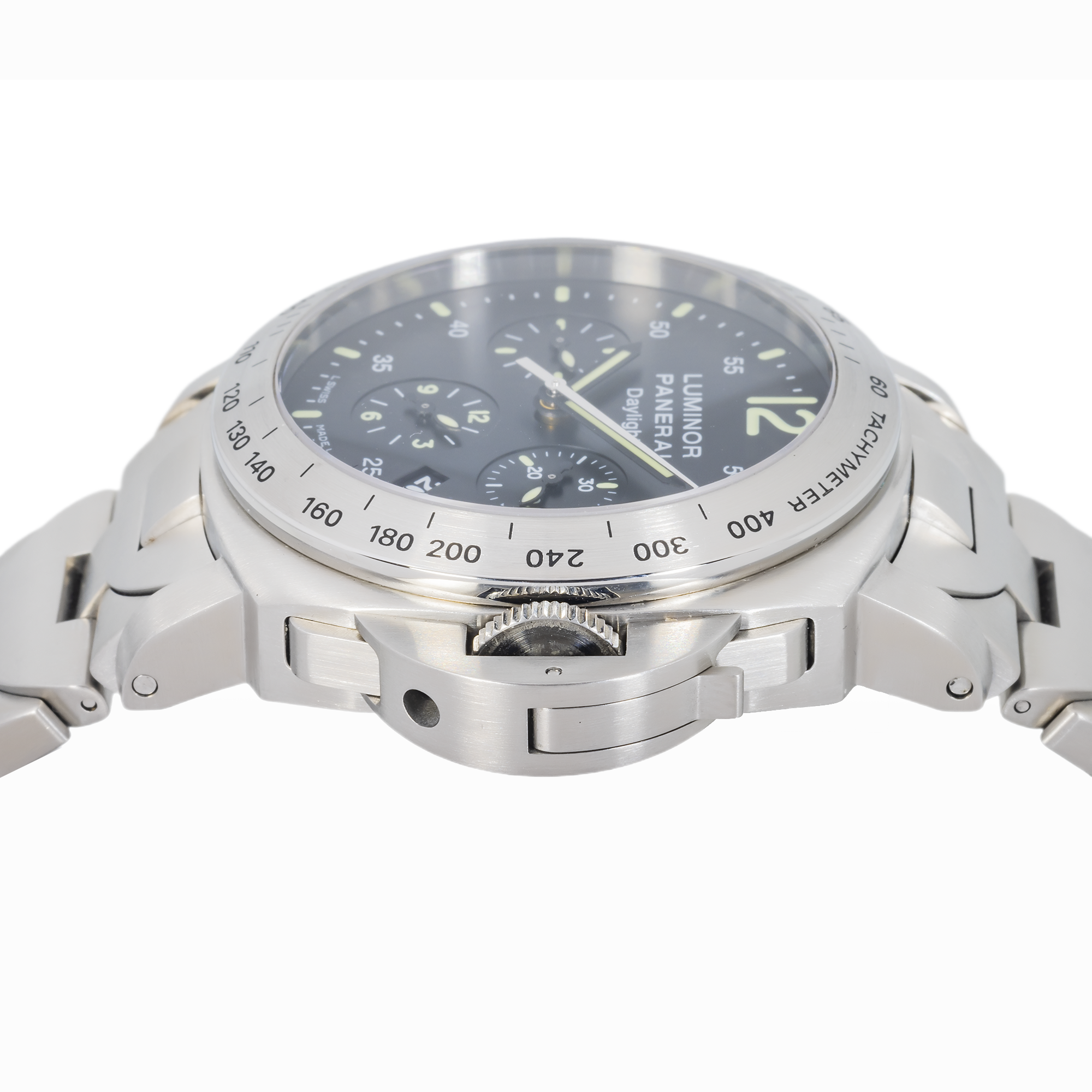 Panerai Luminor Daylight PAM00236 – 44 mm Stainless Steel Chronograph