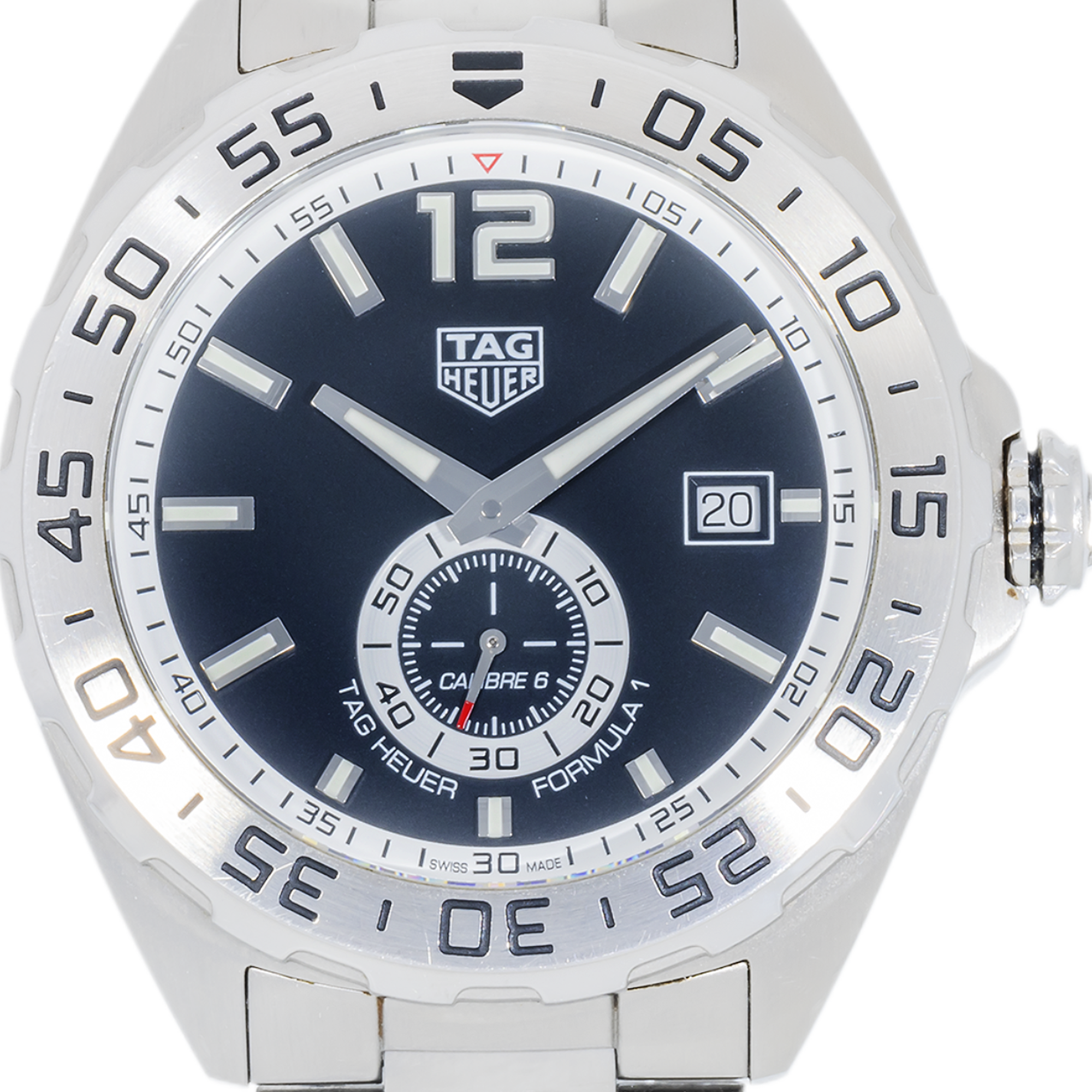 TAG Heuer Formula 1 WAZ2012 – 43 mm Steel Automatic “Calibre 6” Sports Watch