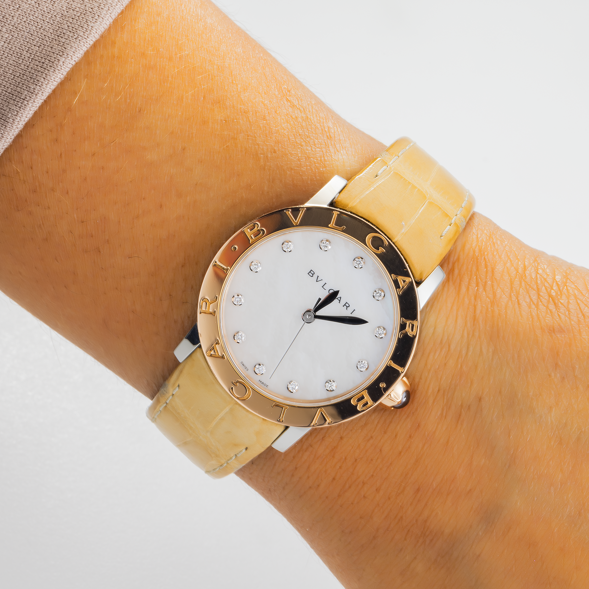 Bulgari BB33SG Automatic Stainless Steel & 18k Yellow Gold – 33 mm