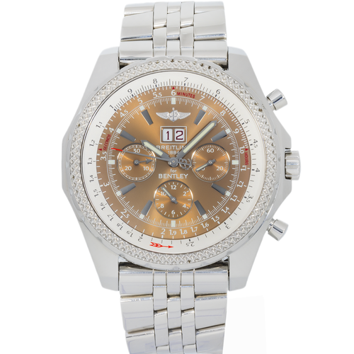 Breitling Bentley 6.75 A44362 Brown Dial – 48mm Stainless Steel Automatic Chronograph