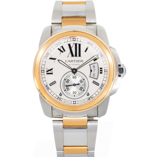 Cartier Calibre de Cartier W7100036 – 42 mm Steel & 18k Rose Gold Automatic