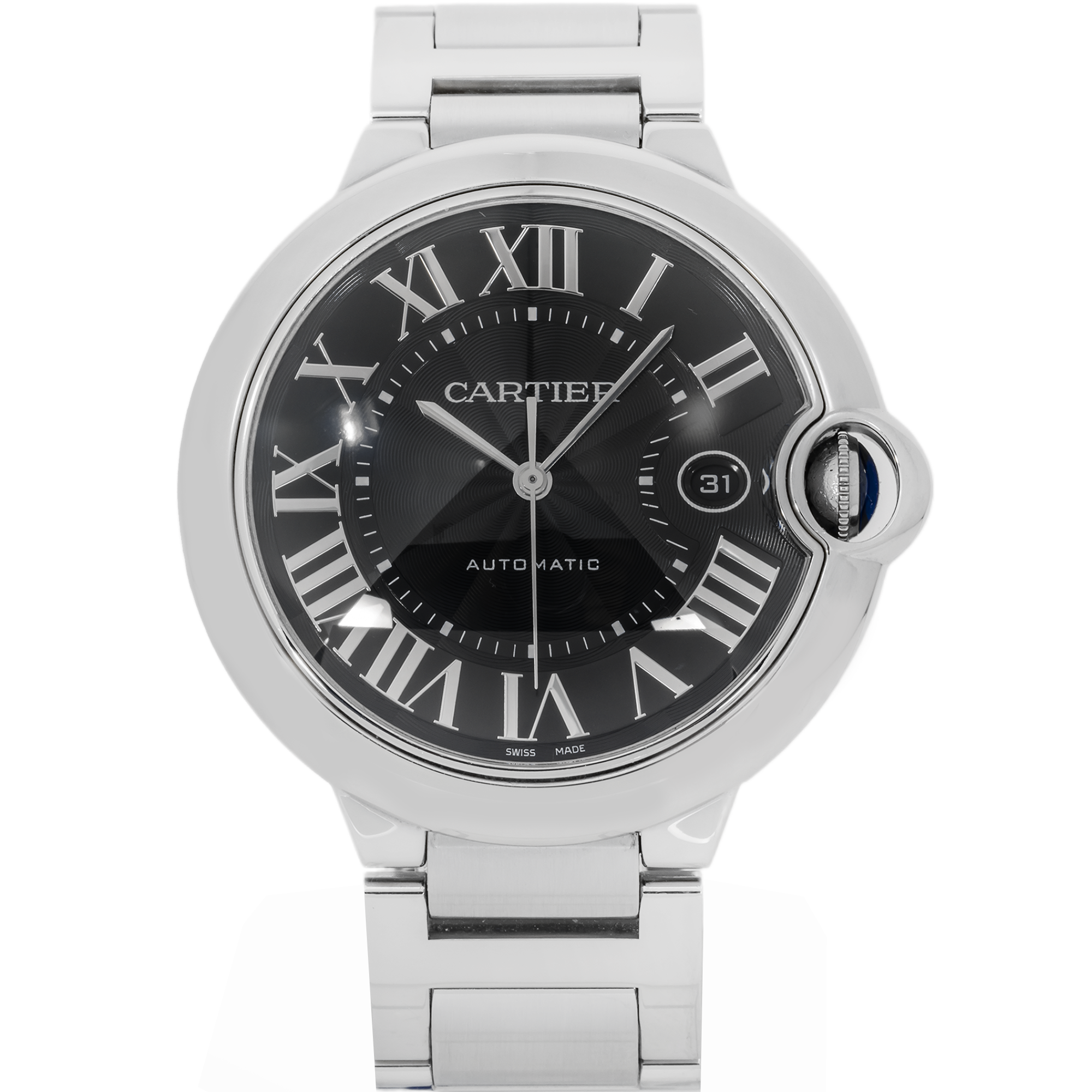 Cartier Ballon Bleu 42 mm W6920042 – Stainless Steel Automatic Black Dial