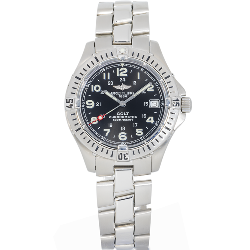 Breitling Colt Quartz A74350 – 38 mm Steel Diver’s Quartz Chronometer
