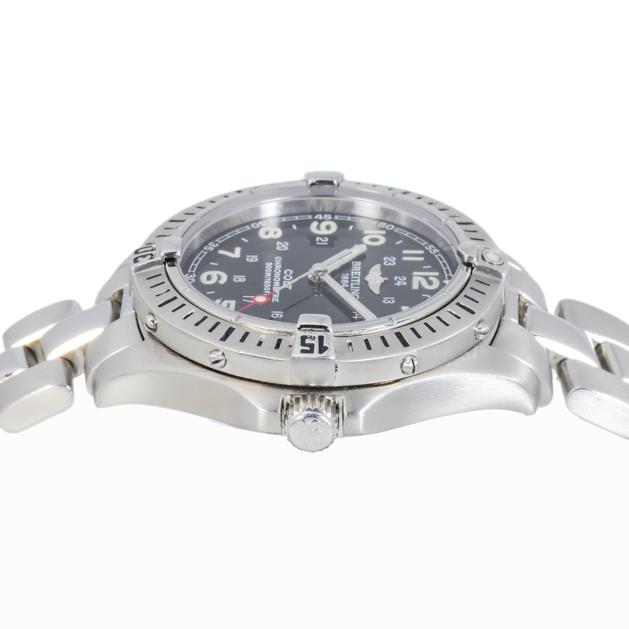 Breitling Colt Quartz A74350 – 38 mm Steel Diver’s Quartz Chronometer