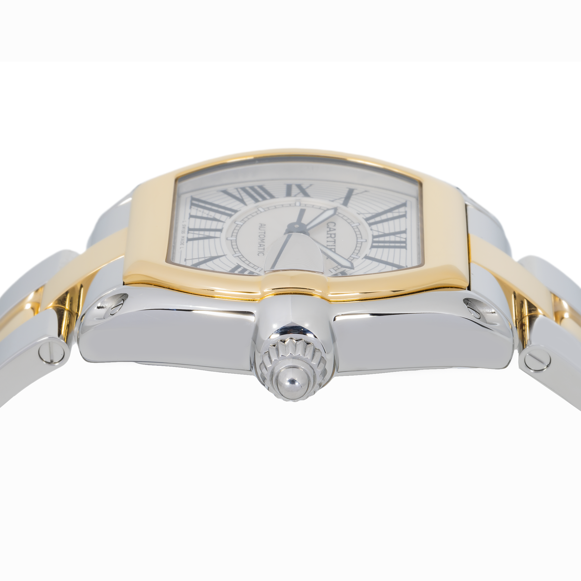 Cartier Roadster W62031Y4 – 38 mm Two-Tone Steel & 18k Yellow Gold Automatic