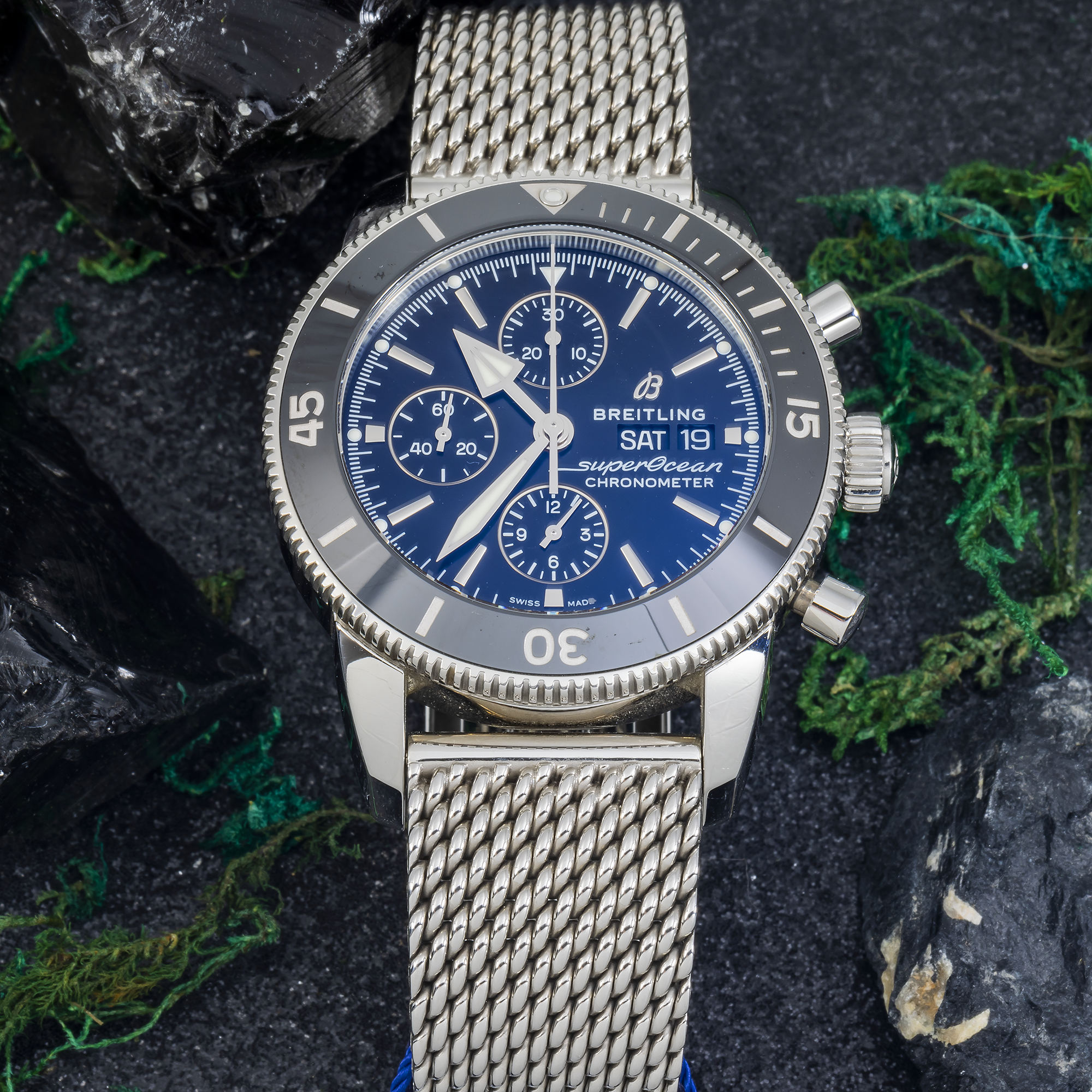 Breitling Superocean Heritage II Chronograph A13313 – 44mm Steel Diver Chronograph