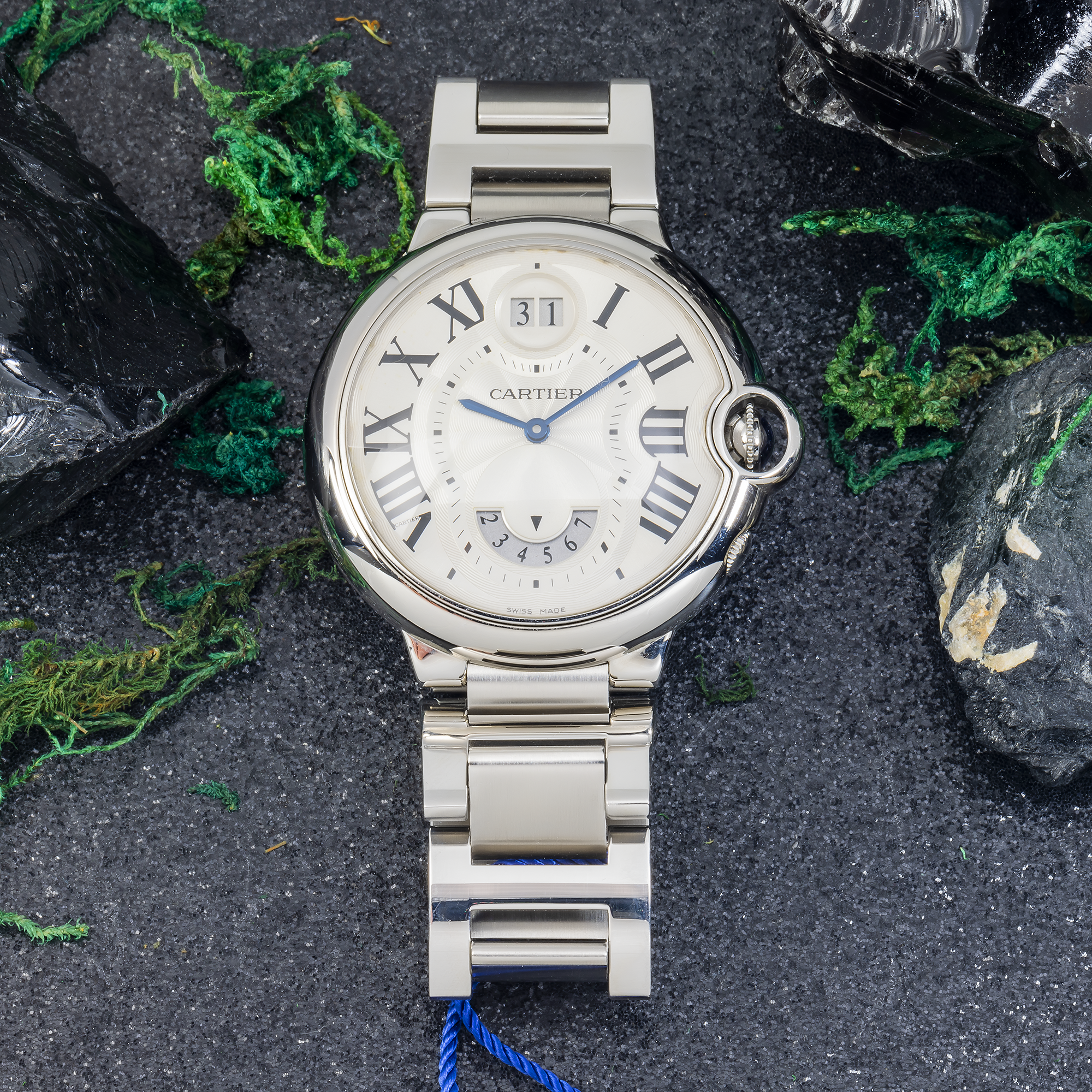 Cartier Stainless Steel Ballon Bleu 3194