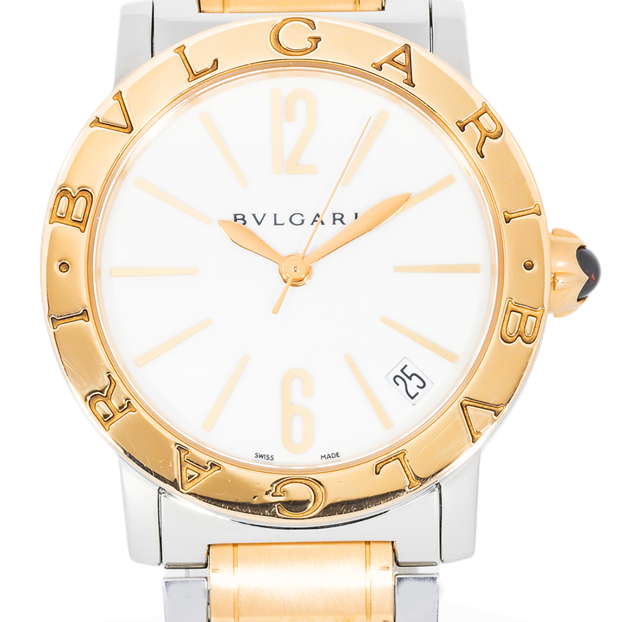 Bulgari BBLLP33SG 33mm Steel & 18k Rose Gold Automatic – Two-Tone Luxury