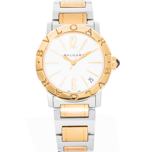 Bulgari BBLLP33SG 33mm Steel & 18k Rose Gold Automatic – Two-Tone Luxury