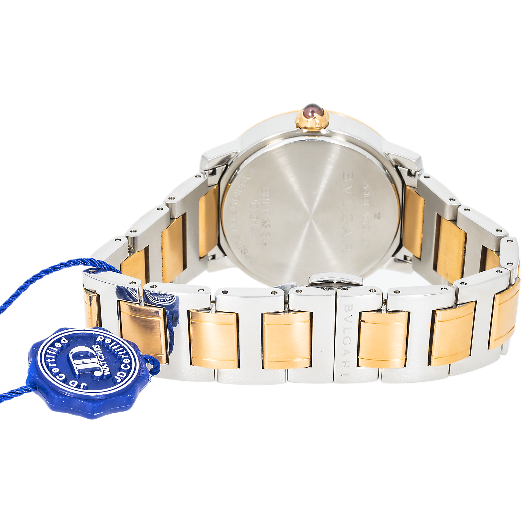 Bulgari BBLLP33SG 33mm Steel & 18k Rose Gold Automatic – Two-Tone Luxury