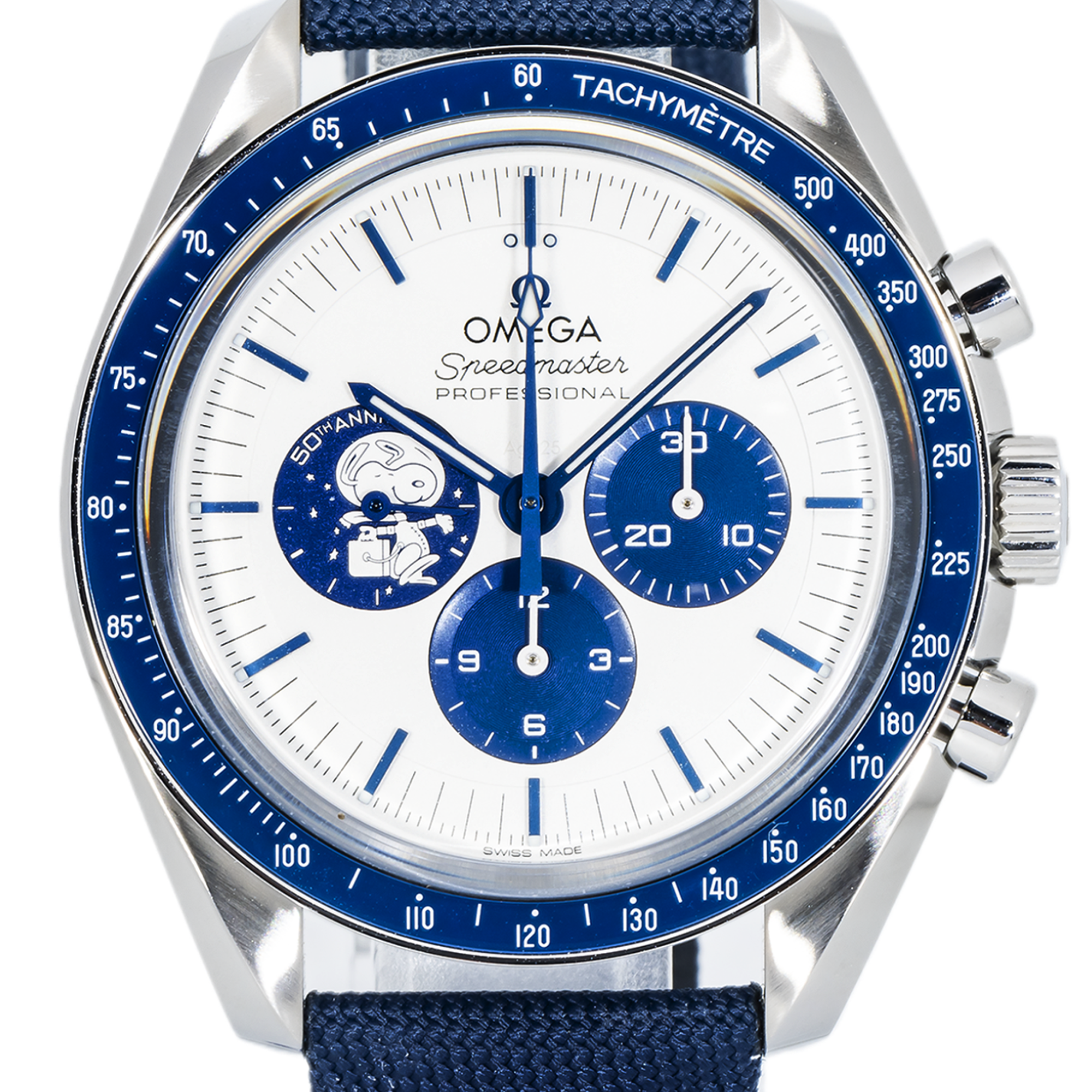 Omega Speedmaster “Silver Snoopy Award” 50th Anniversary (Ref 310.32.42.50.02.001)