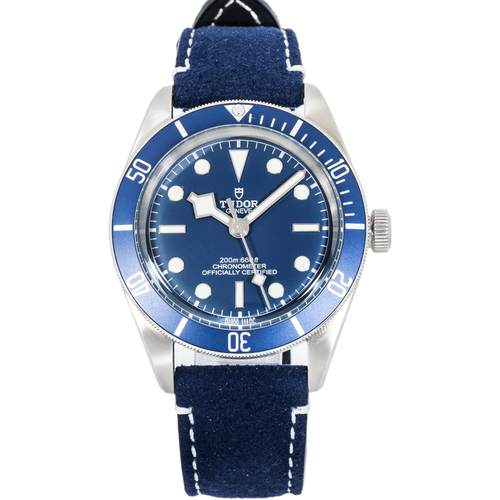 Tudor Black Bay Fifty-Eight 79030B – 39 mm Blue Dial and Blue Leather Strap
