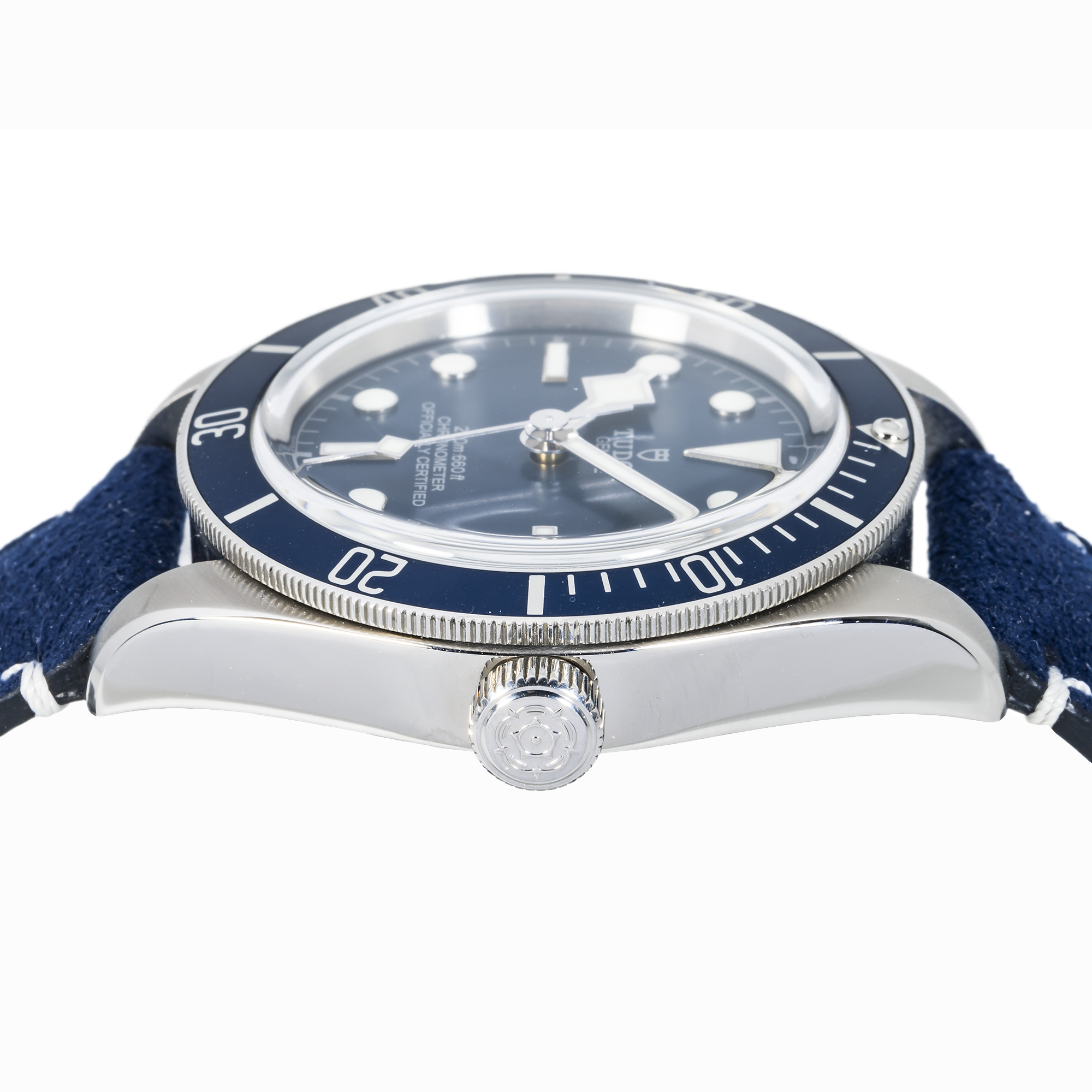 Tudor Black Bay Fifty-Eight 79030B – 39 mm Blue Dial and Blue Leather Strap