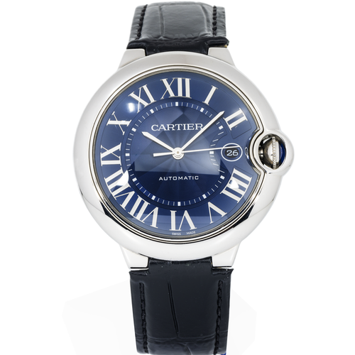 Cartier Ballon Bleu WSBB0025 – 42mm Steel Blue Dial Automatic