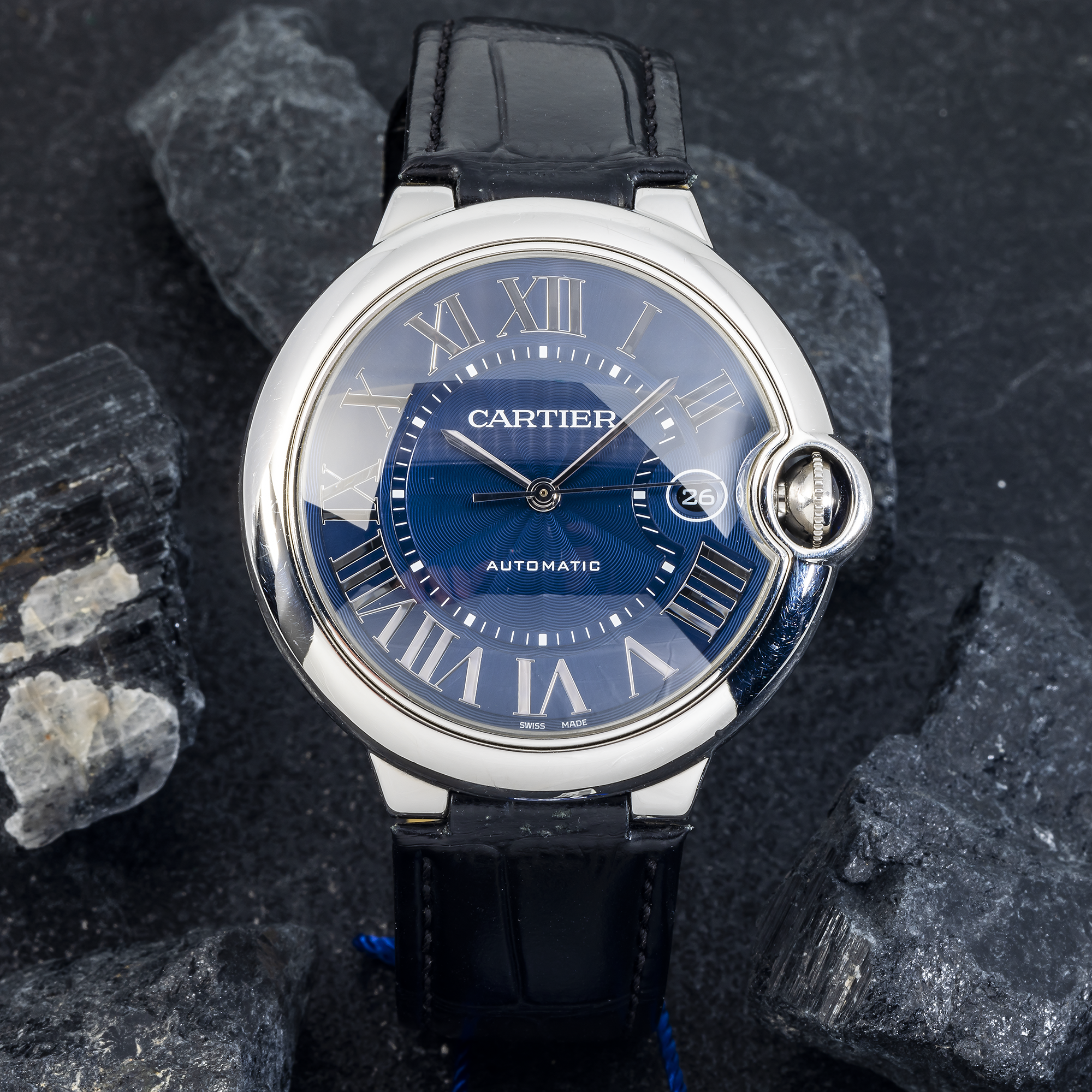 Cartier Ballon Bleu WSBB0025 – 42mm Steel Blue Dial Automatic