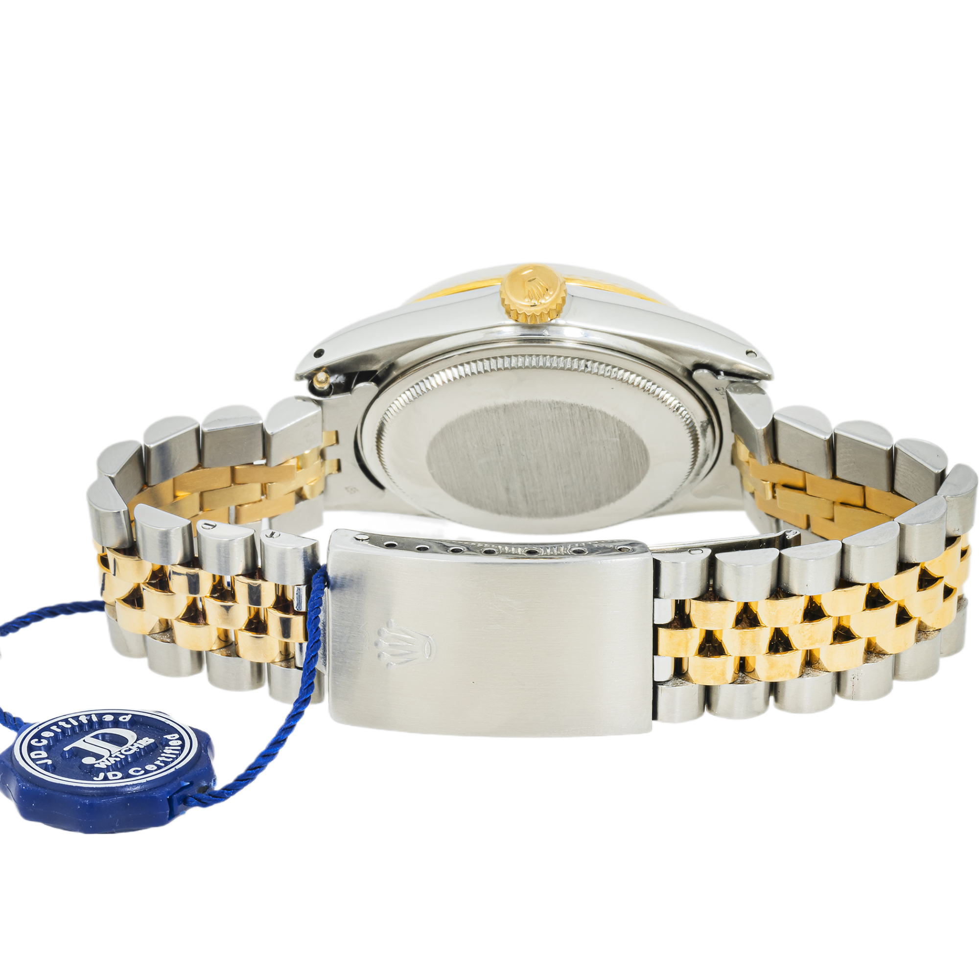 Rolex Men's Datejust 16013 Champagne Diamond Dial – Stainless Steel & 18k Yellow Gold – 36mm (Between 1977 & 1988)