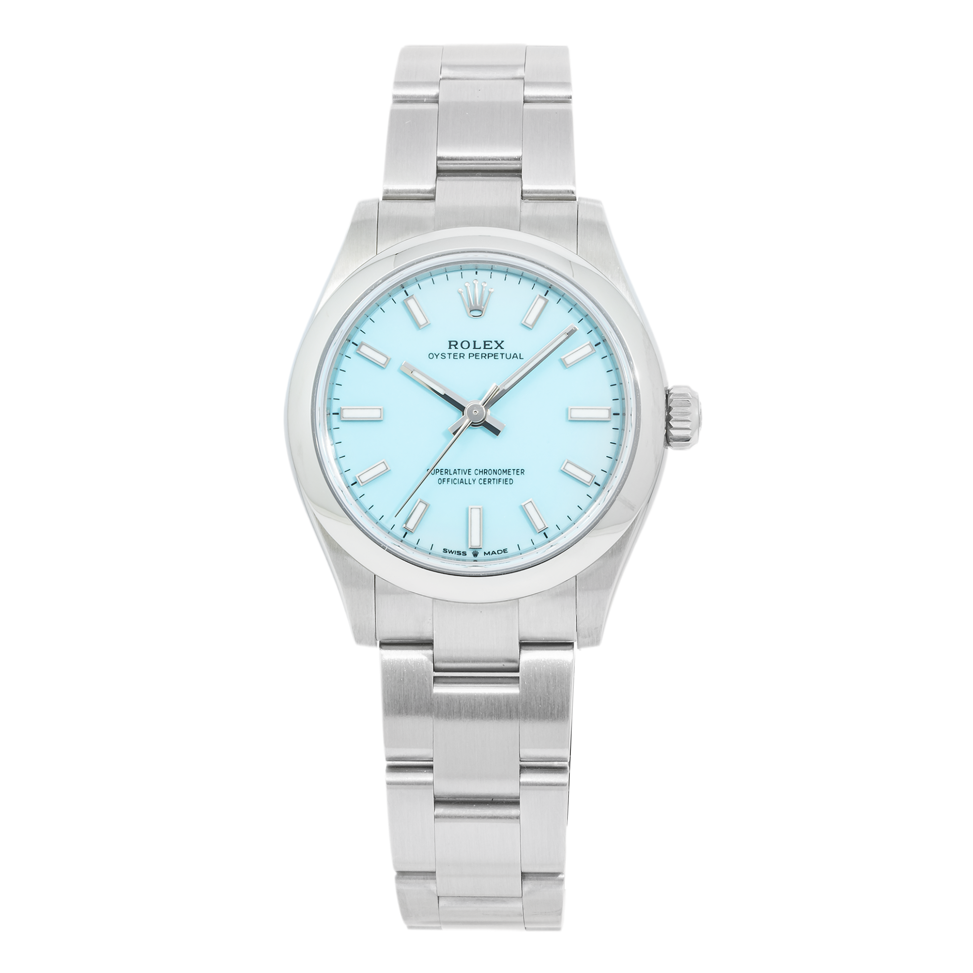 Rolex Oyster Perpetual 31mm with Tiffany Blue Dial 277200 Oyster Bracelet