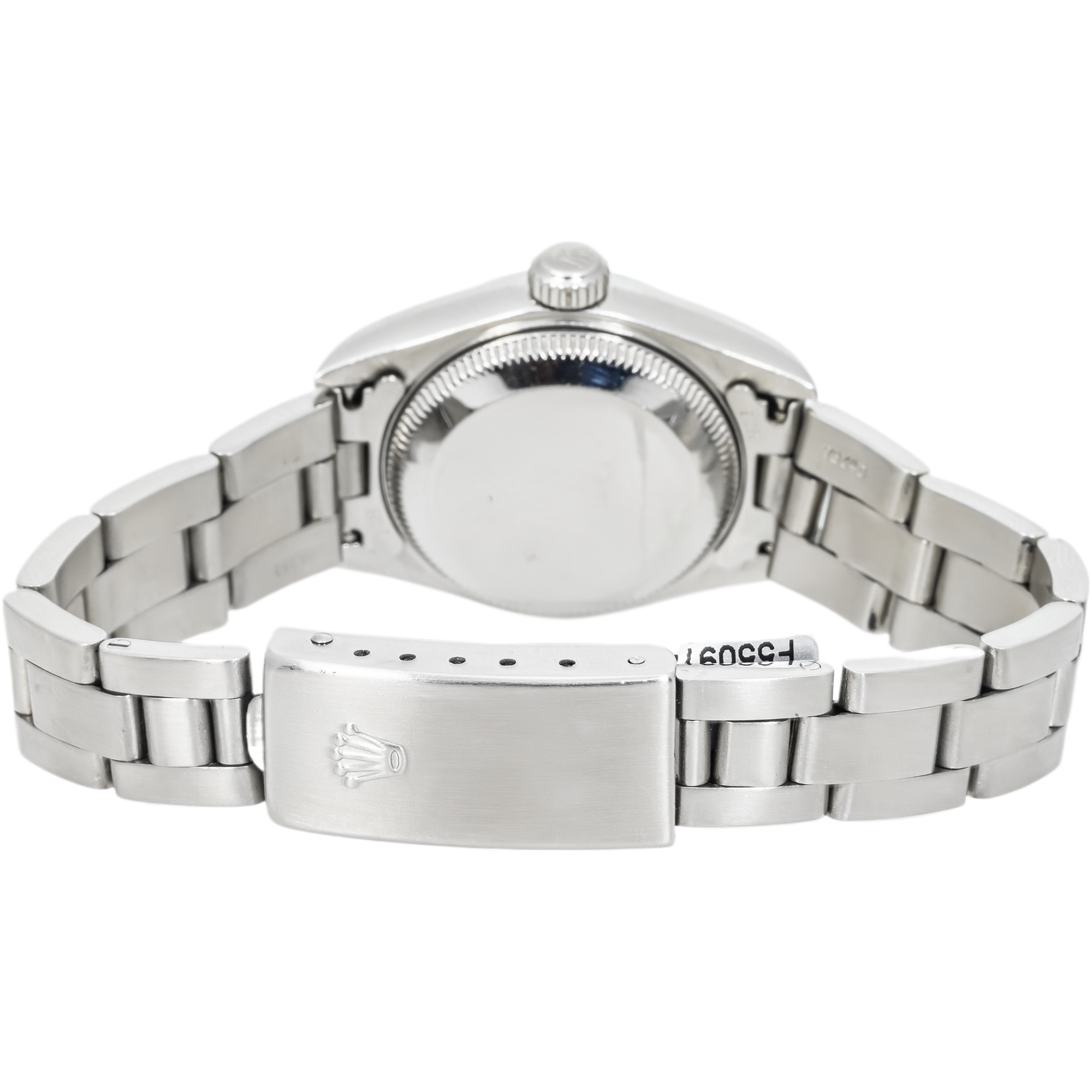 Rolex Datejust 79174 26mm Ivory Tapestry Dial Oyster Bracelet Watch