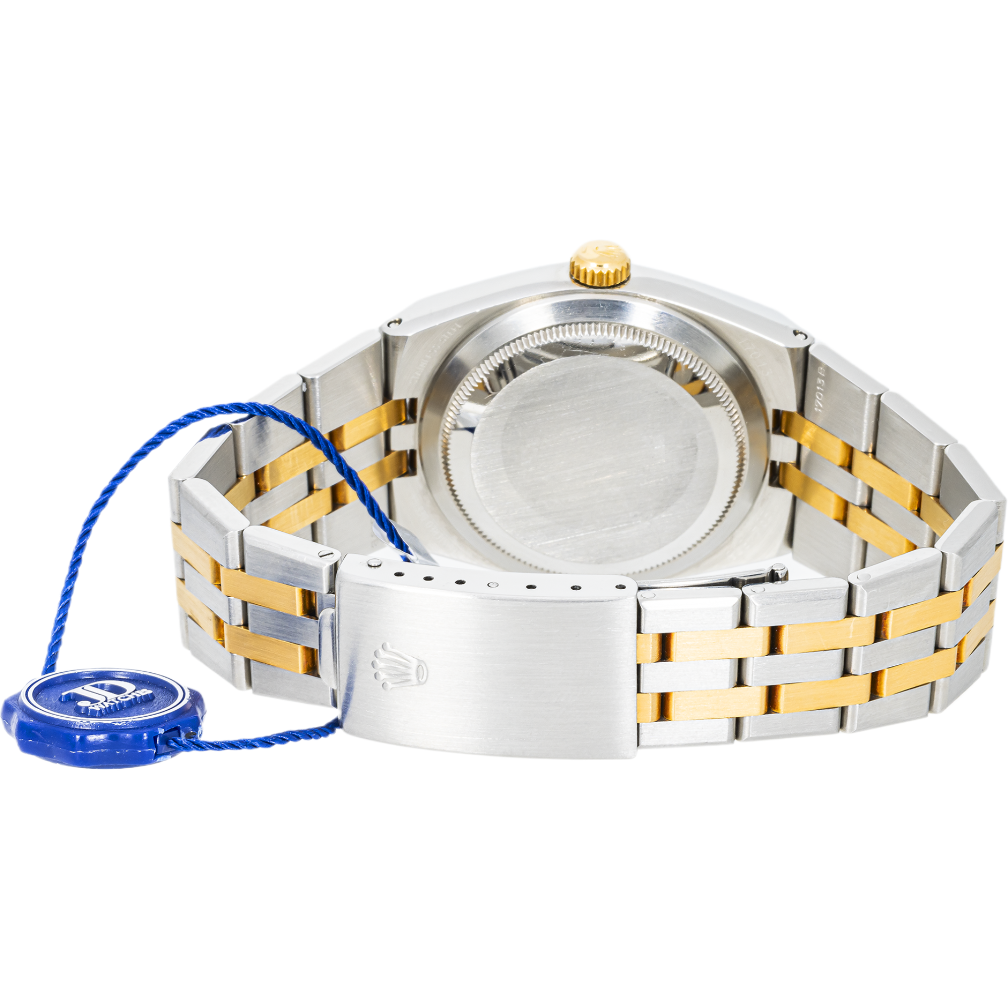 Rolex Oysterquartz Datejust 17013 – Blue Dial – Two-Tone 36mm