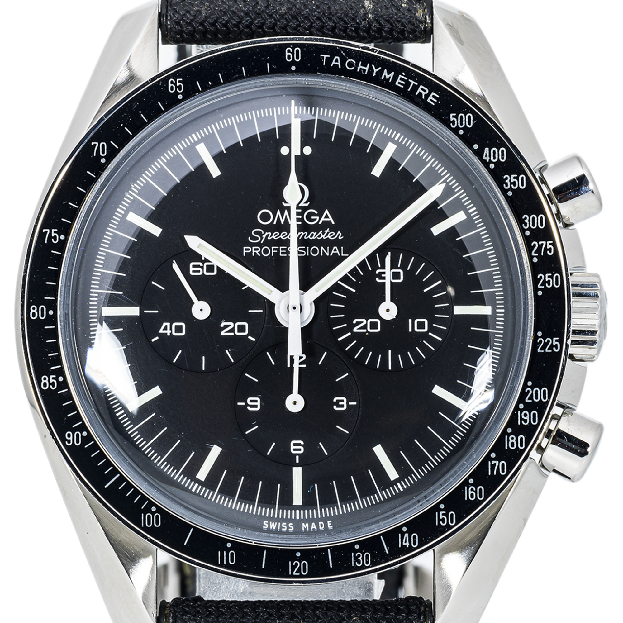 Omega Speedmaster Moonwatch Professional 42mm –Black Cloth Strap – Ref. 311.33.42.30.01.001