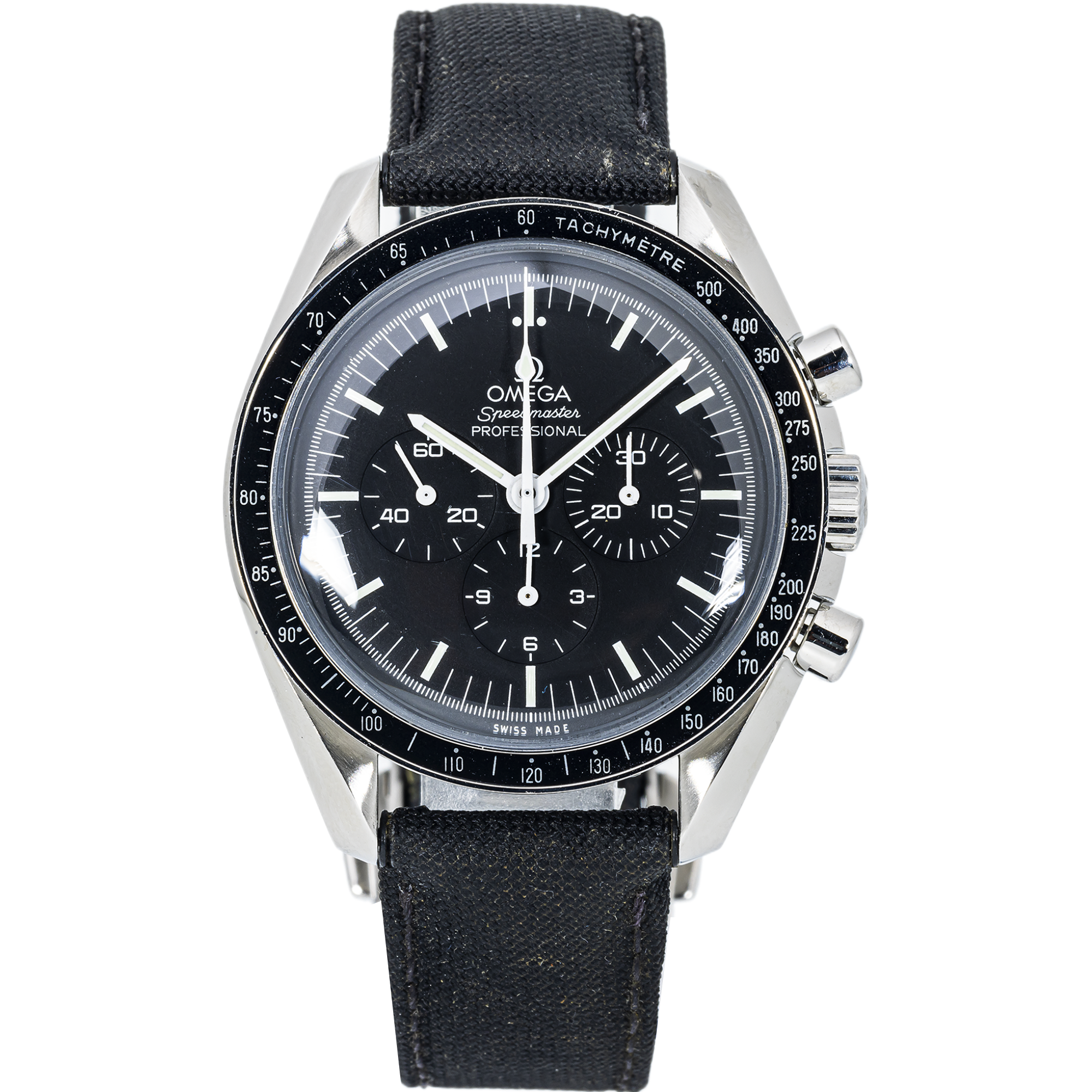 Omega Speedmaster Moonwatch Professional 42mm –Black Cloth Strap – Ref. 311.33.42.30.01.001