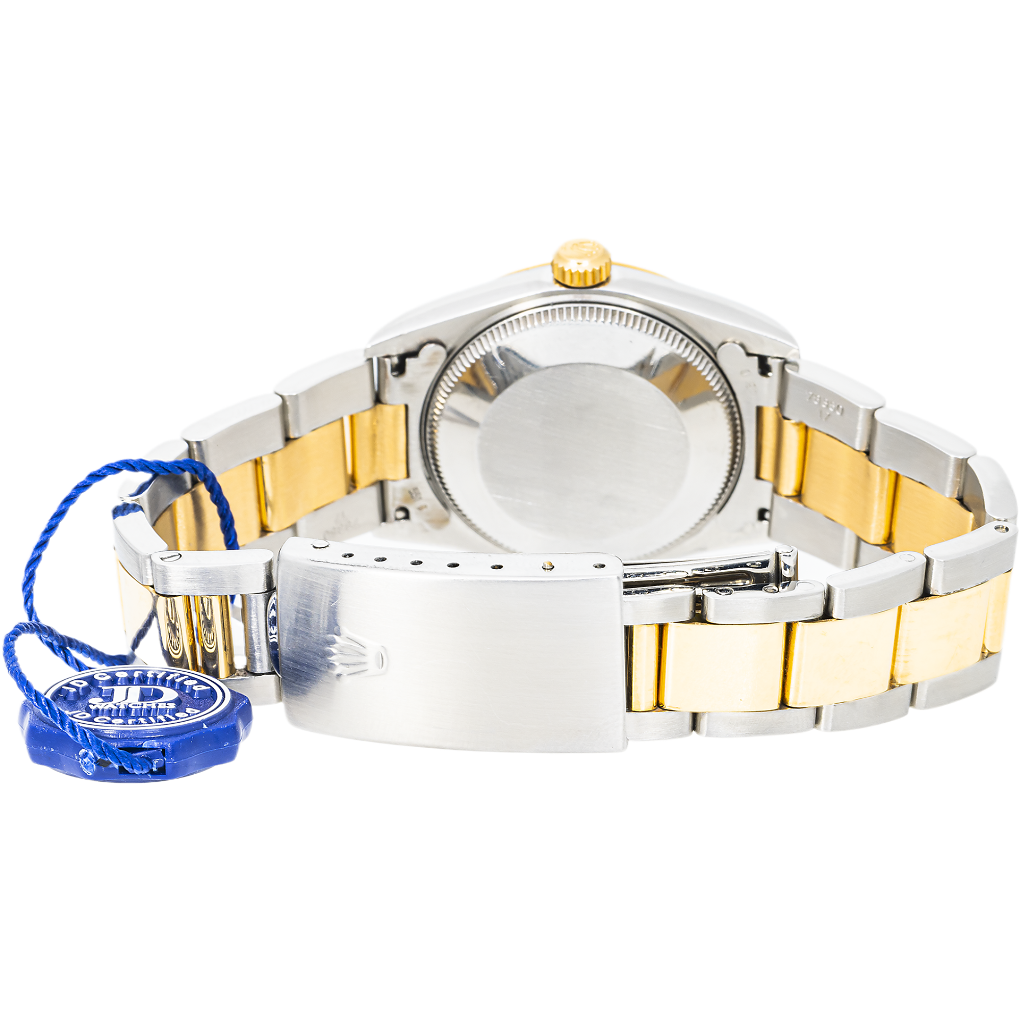 Rolex Datejust 67483 – Two-Tone 26mm – Gold Smooth Bezel –  Oyster Bracelet