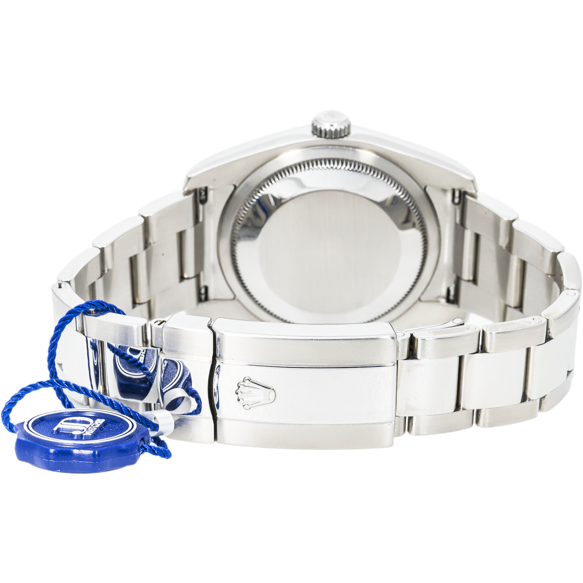 Rolex Datejust Ref. 116200 – 36mm Steel – Black Roman Dial and Oyster Bracelet