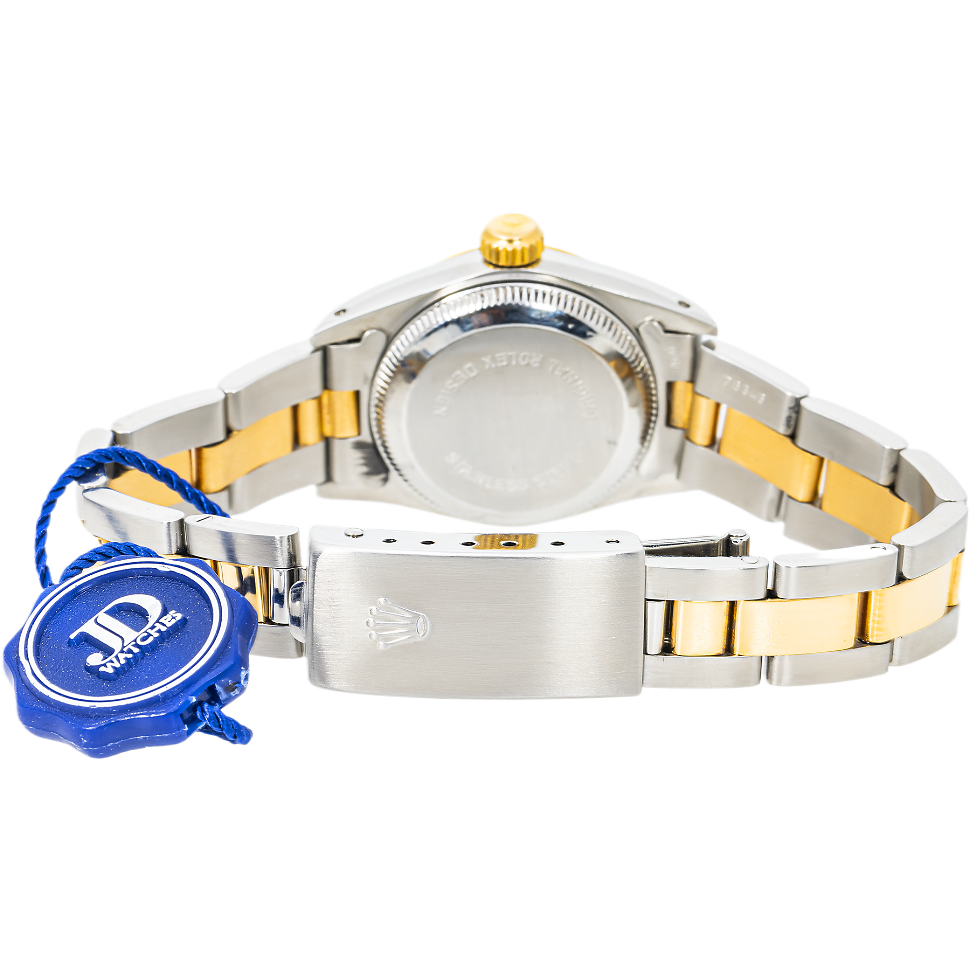 Rolex Datejust 69173 – Two-Tone 26mm – White Roman Dial – Oyster Bracelet