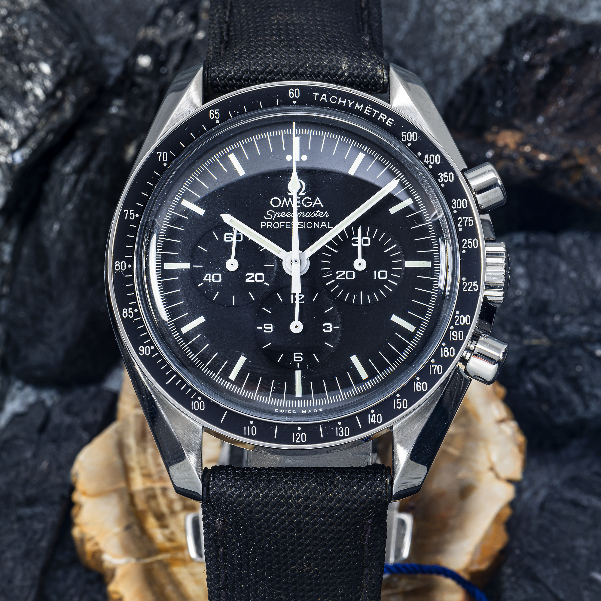 Omega Speedmaster Moonwatch Professional 42mm –Black Cloth Strap – Ref. 311.33.42.30.01.001