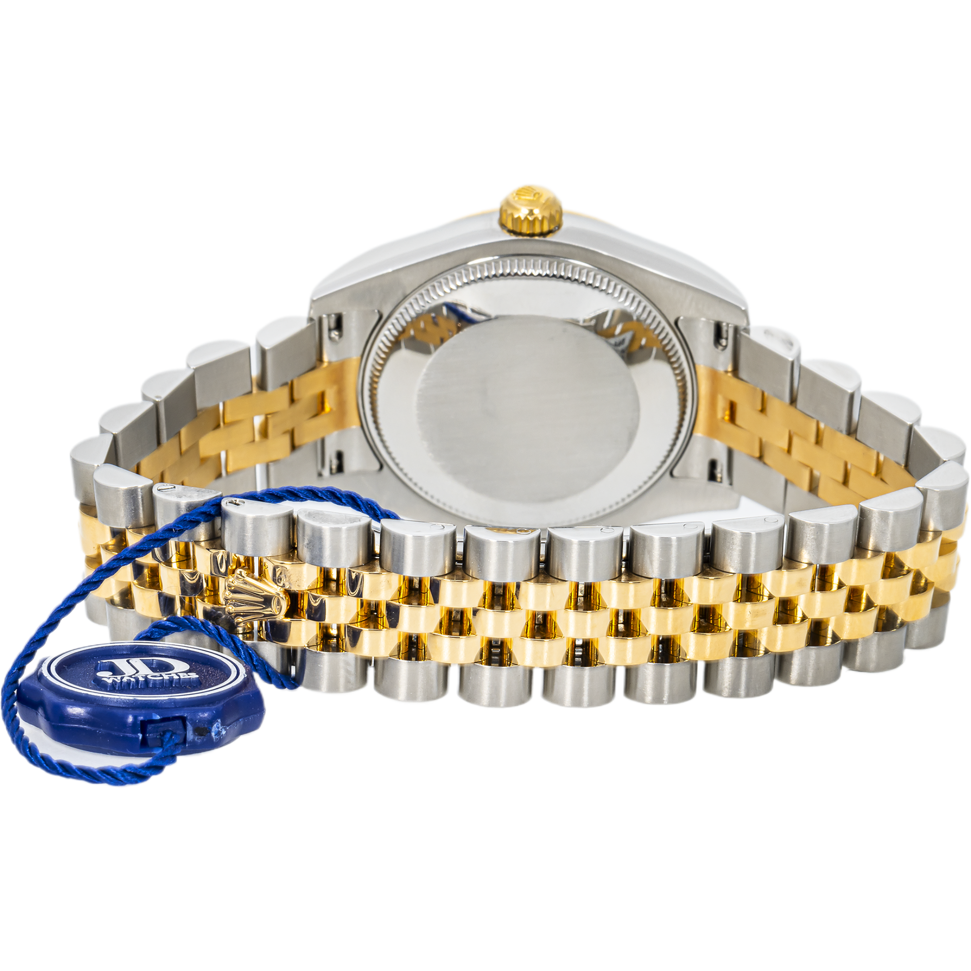 Rolex Datejust 178273 31mm – Two-Tone Yellow Gold, Silver Diamond Dial