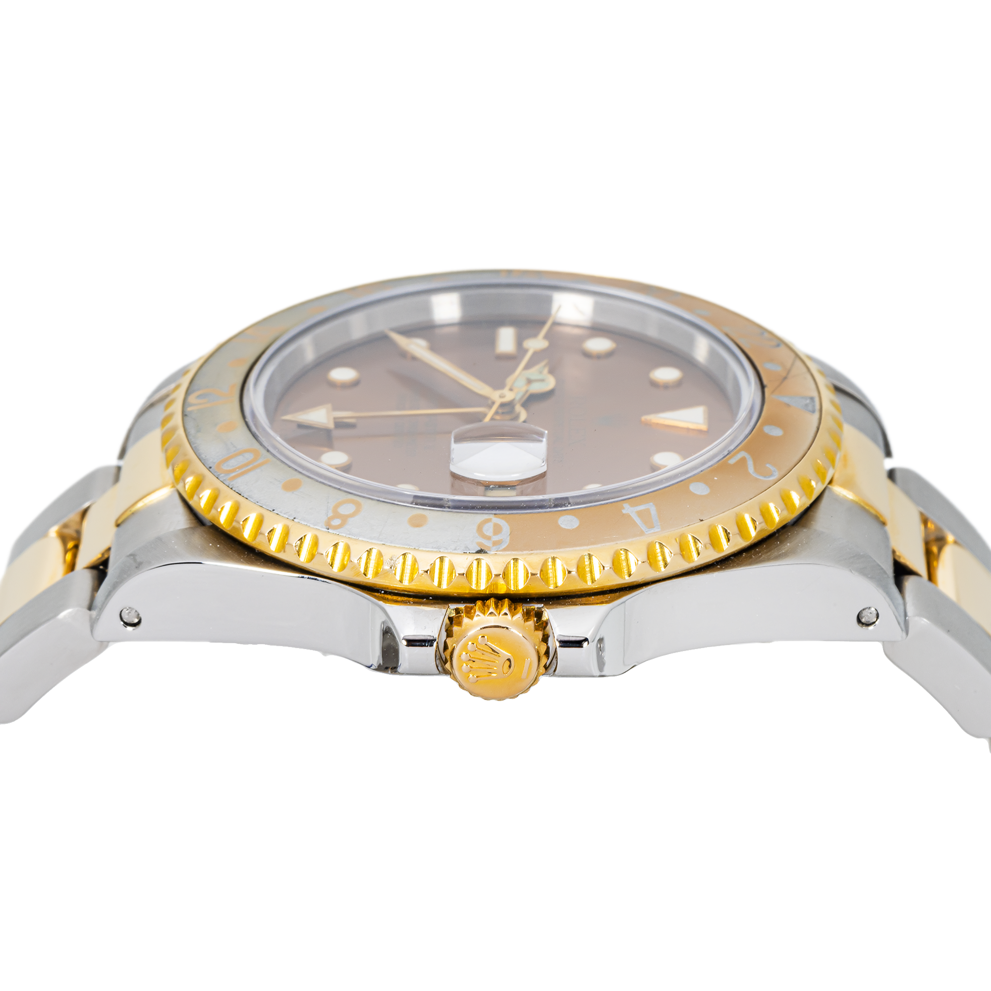 Rolex GMT-Master II 16713 – Two-Tone Steel & 18k Gold Bronze Dial “Root Beer”