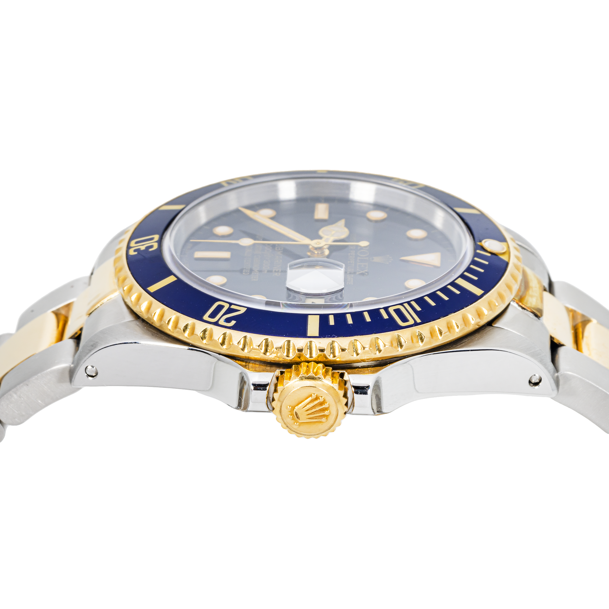 Rolex Submariner 16803 – Two-Tone Steel & 18k Gold Blue Dial / Blue Bezel