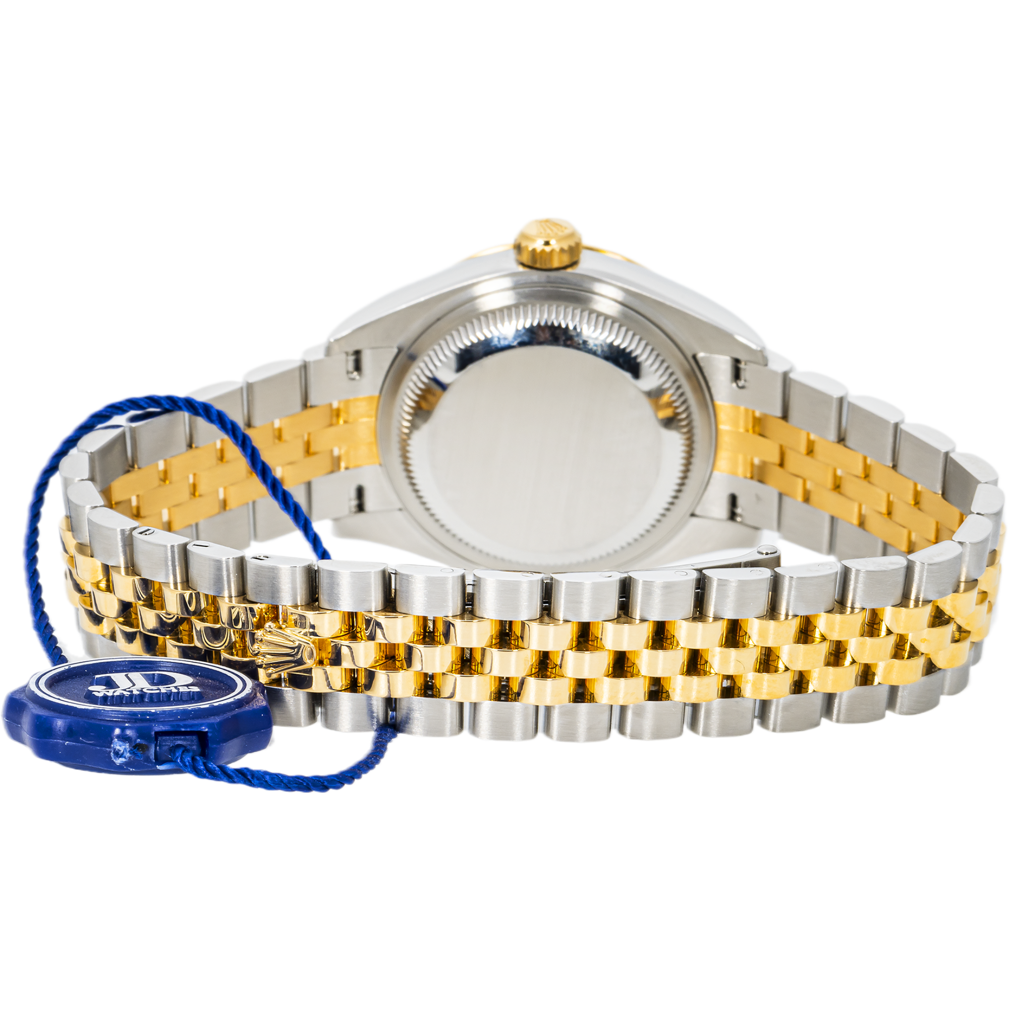 Rolex Lady-Datejust 28mm 279173 – Two-Tone Stainless Steel & 18k Yellow Gold • Purple Tapestry Diamond Dial • Jubilee Bracelet