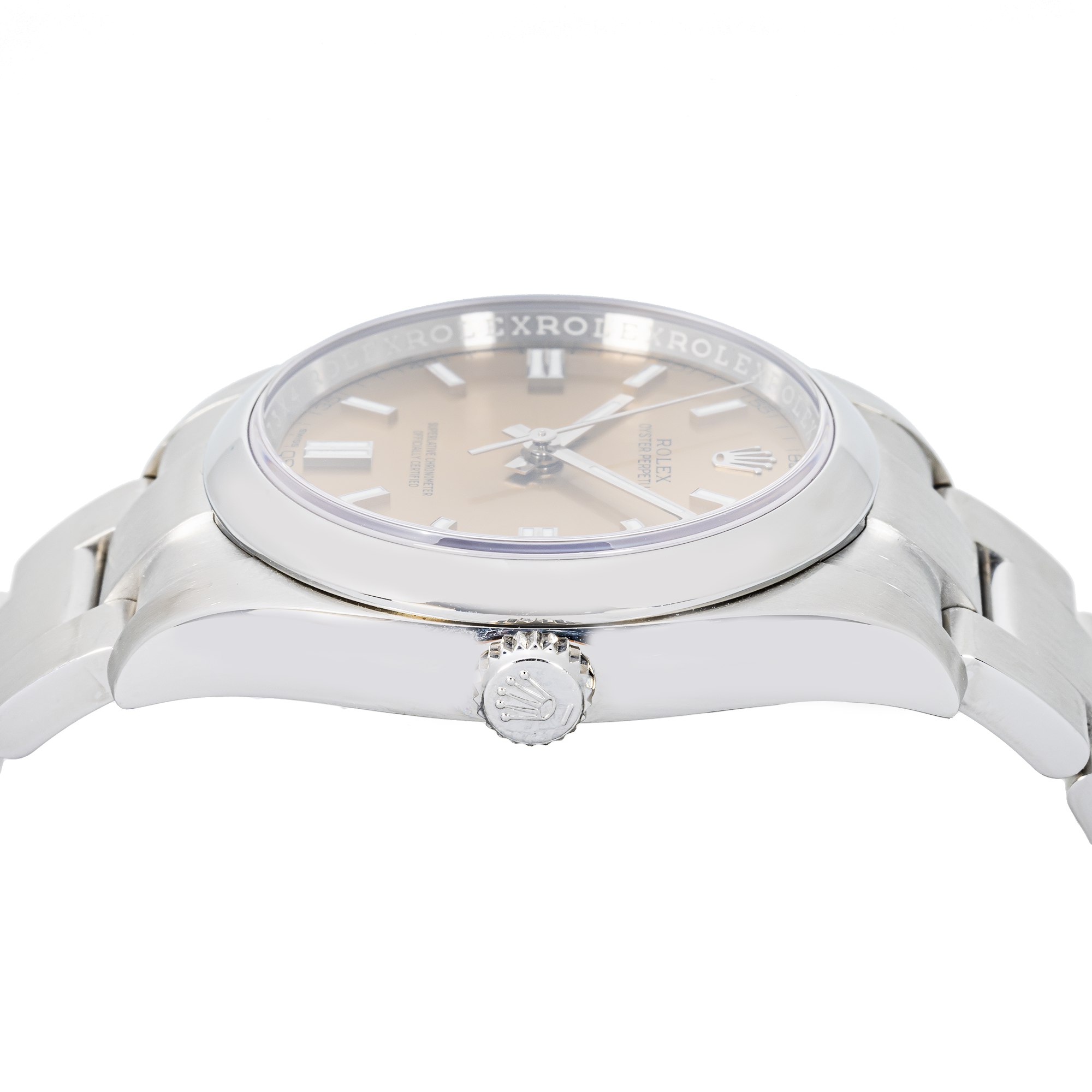 Rolex Oyster Perpetual 116000 36mm – White Grape Sunburst Dial