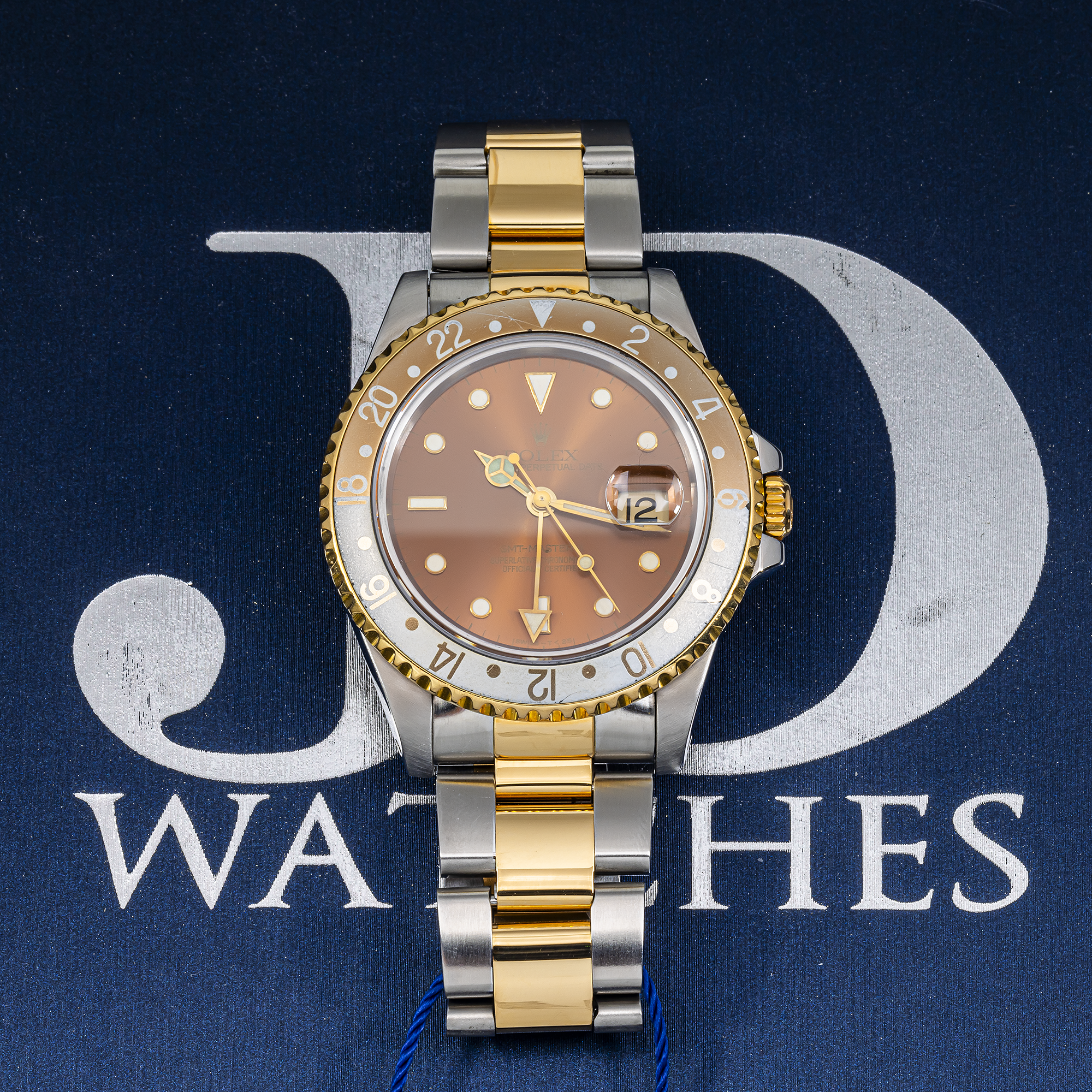 Rolex GMT-Master II 16713 – Two-Tone Steel & 18k Gold Bronze Dial “Root Beer”