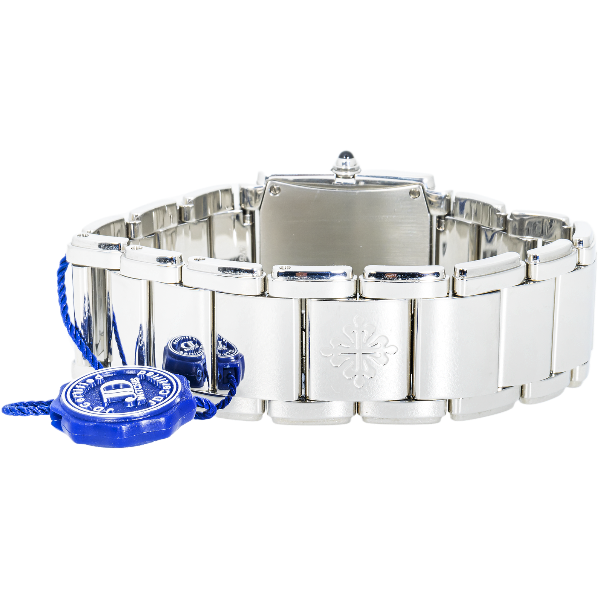 Patek Philippe Twenty4 4910 — Ladies Stainless Steel Diamond Quartz Watch