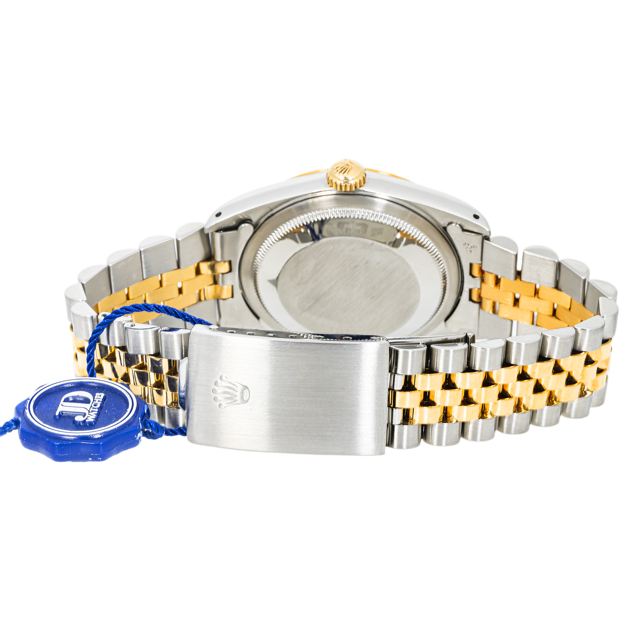 Rolex Datejust 16233 Black Dial 36 mm Jubilee Watch for Men