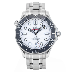 Omega Seamaster Diver 300M Co-Axial Master Chronometer White Dial 42mm – 210.30.42.20.04.001