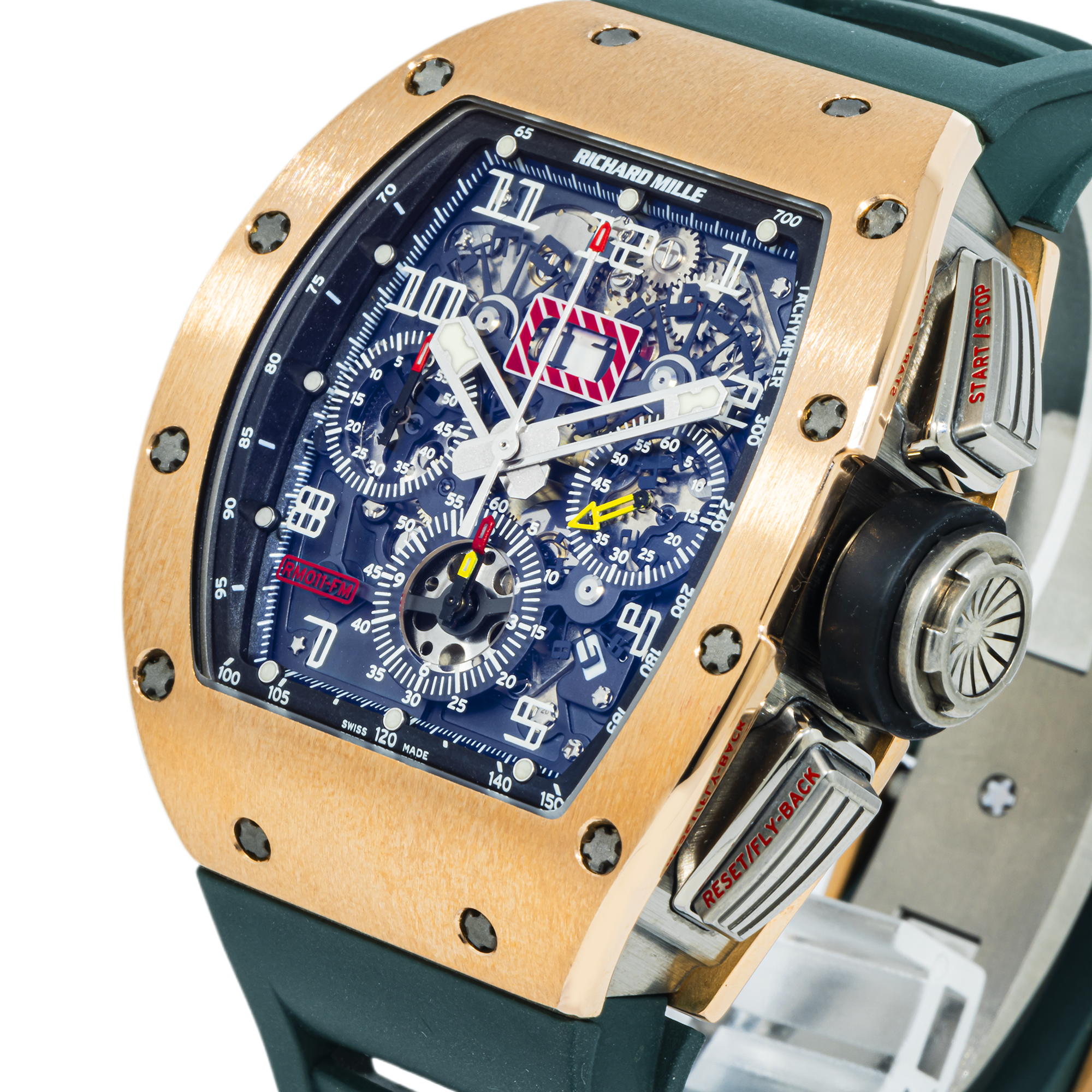 Richard Mille RM 011 Rose Gold, Felipe Massa Watch (2017 to 2020)